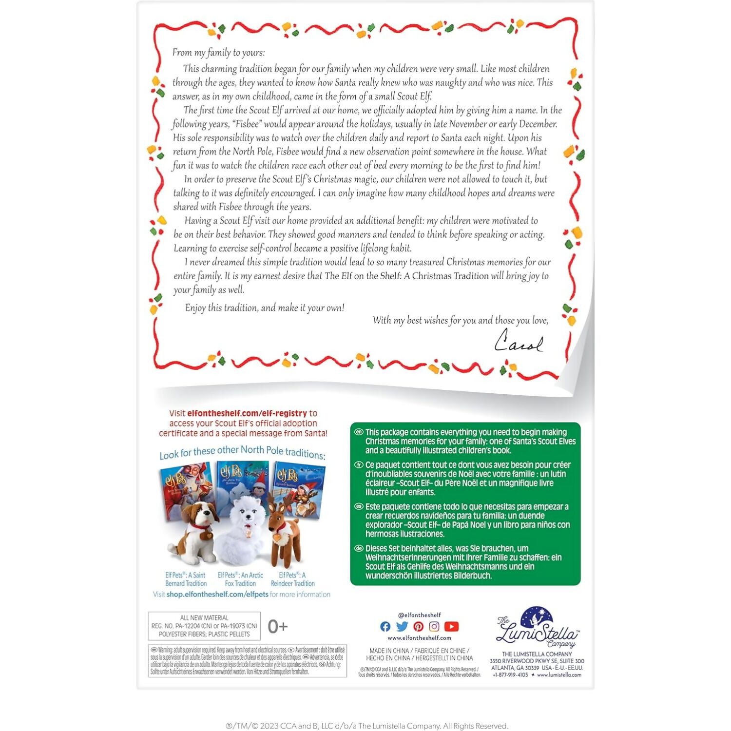The Elf On The Shelf - A Christmas Tradition Elf and Book Box Set - Image 4