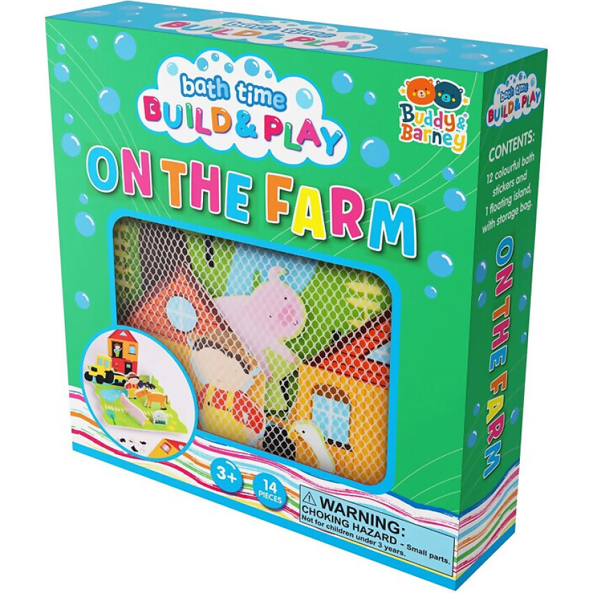 Buddy & Barney - Bath Time Build and Play - On The Farm - Image 3