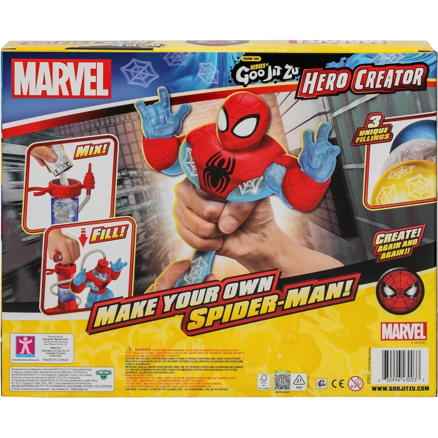 Heroes of Goo Jit Zu - Hero Creator Make Your Own Spider-Man - Image 6