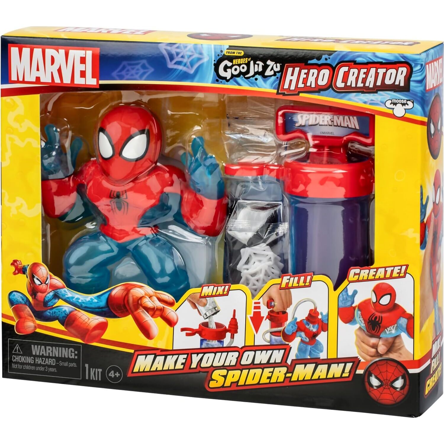 Heroes of Goo Jit Zu - Hero Creator Make Your Own Spider-Man - Image 7
