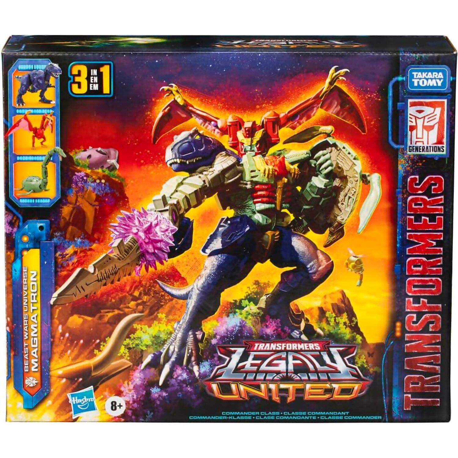Transformers - Legacy United Commander Class Beast Wars Universe Magmatron 10-inch Action Figure - Hasbro