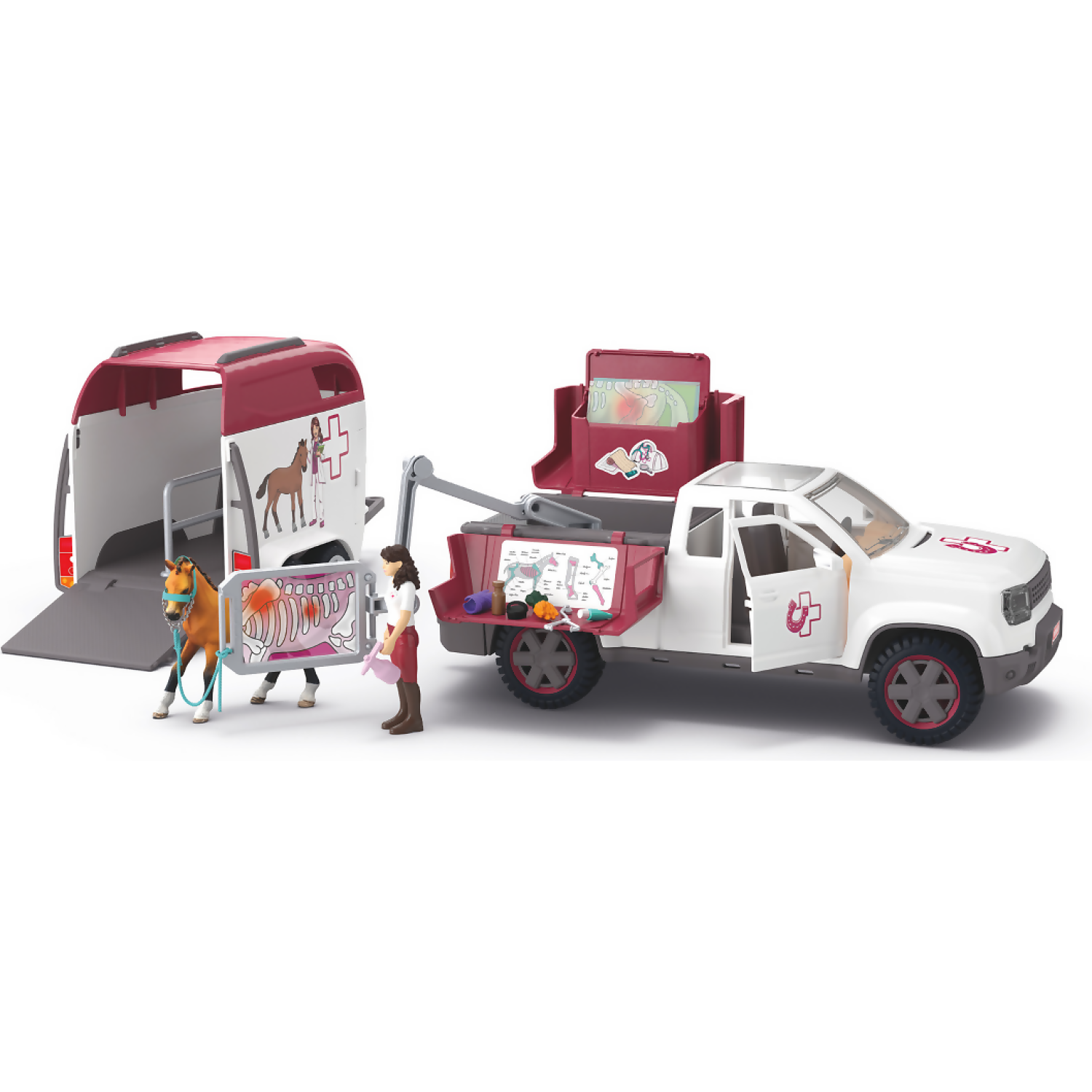 Schleich - Horse Club Mobile Vet with Trailer - Image 2