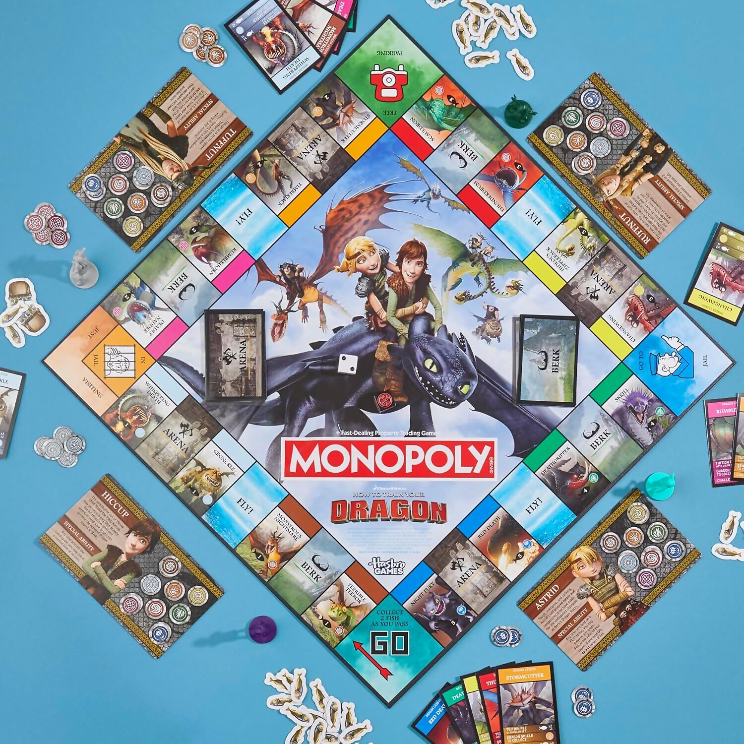 Hasbro Gaming - Monopoly DreamWorks How to Train Your Dragon Edition Board Game - Image 3