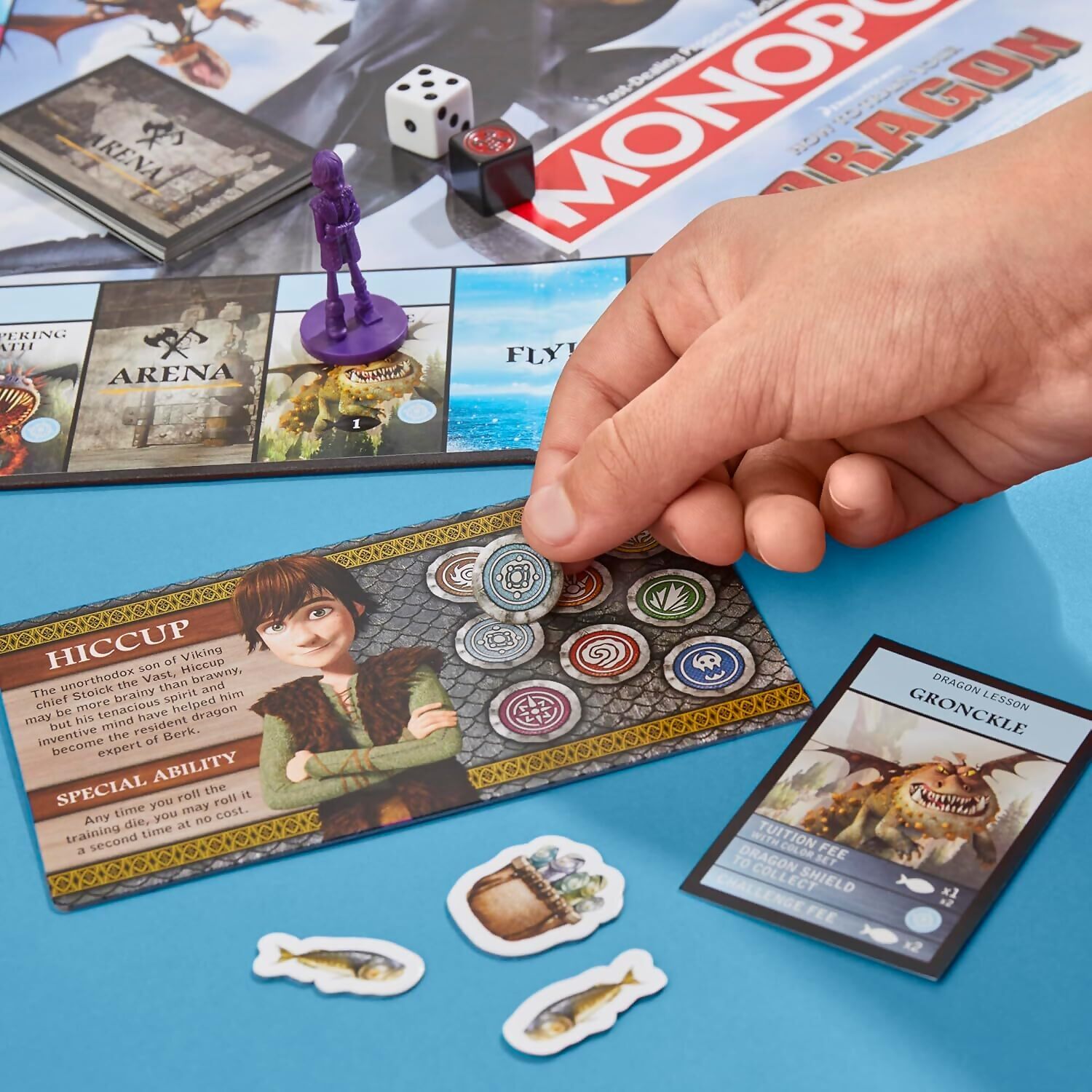 Hasbro Gaming - Monopoly DreamWorks How to Train Your Dragon Edition Board Game - Image 8
