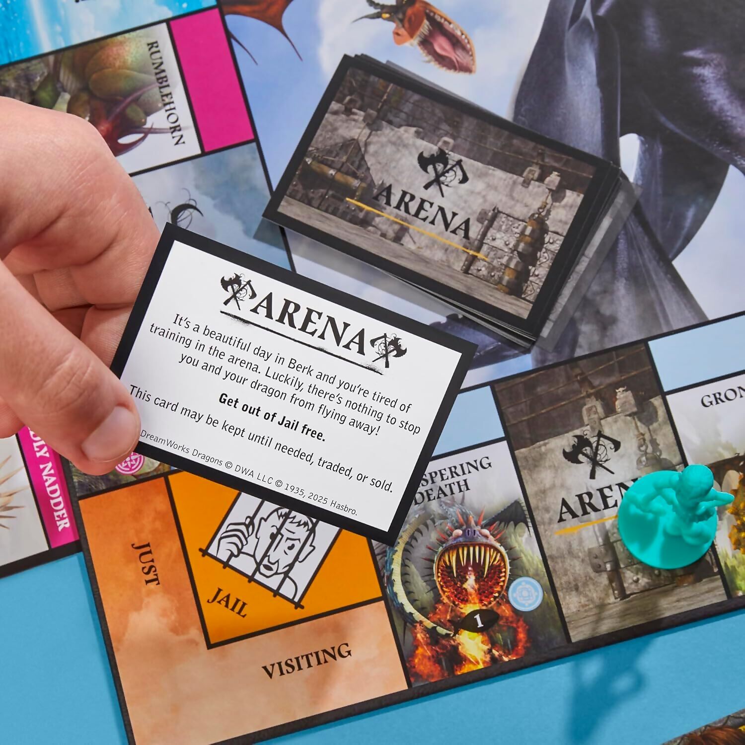 Hasbro Gaming - Monopoly DreamWorks How to Train Your Dragon Edition Board Game - Image 9