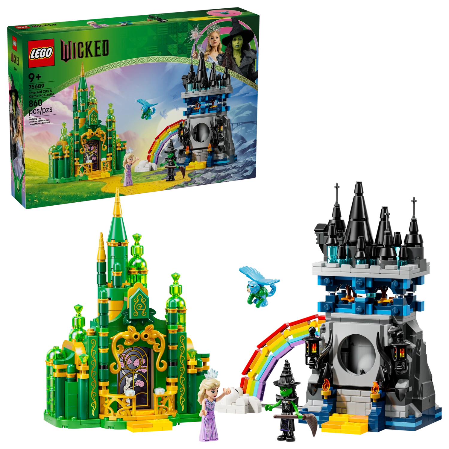 LEGO 75689 Emerald City & Kiamo Ko Castle - Wicked
