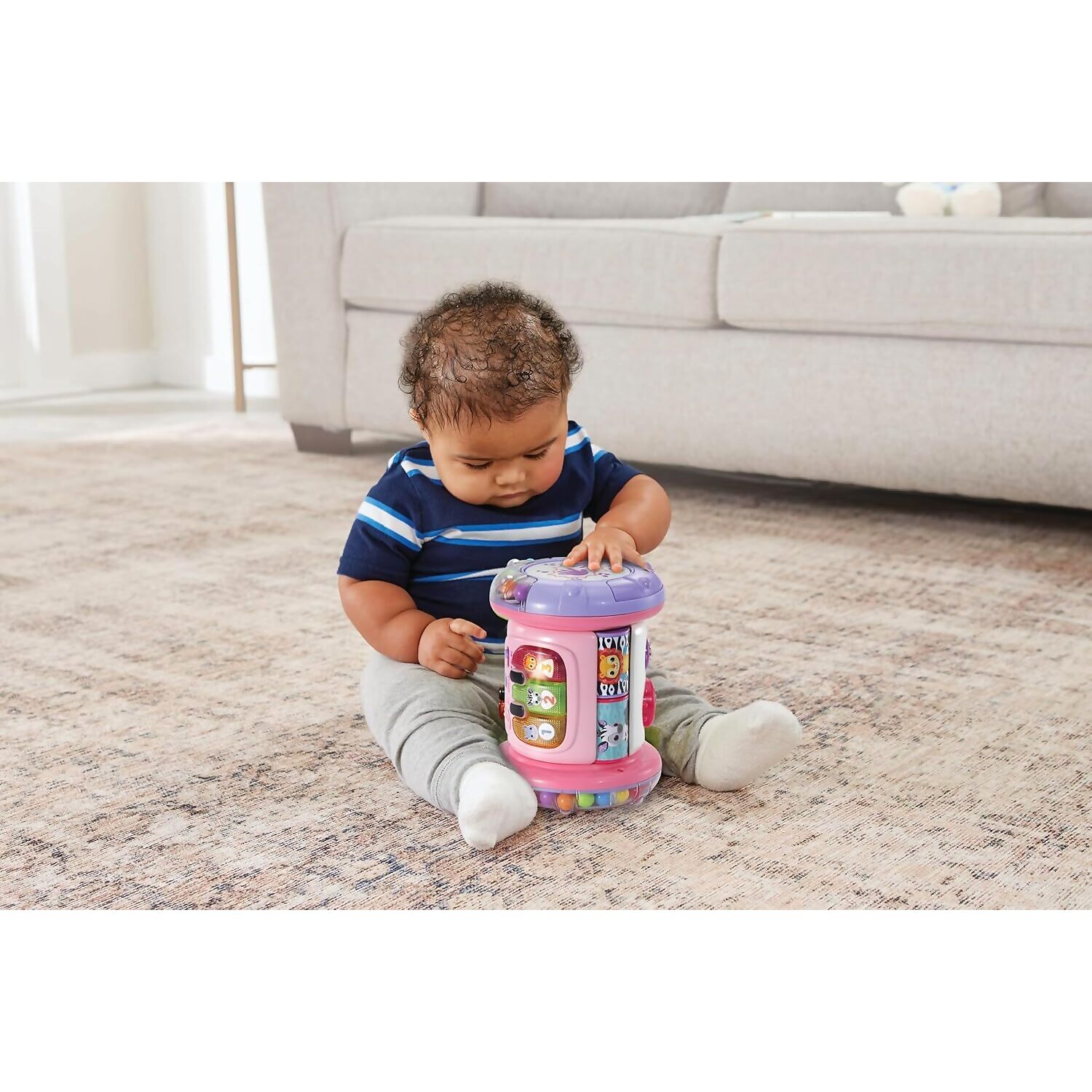 VTech Baby - Explore & Discover Roller - Pink - Image 4