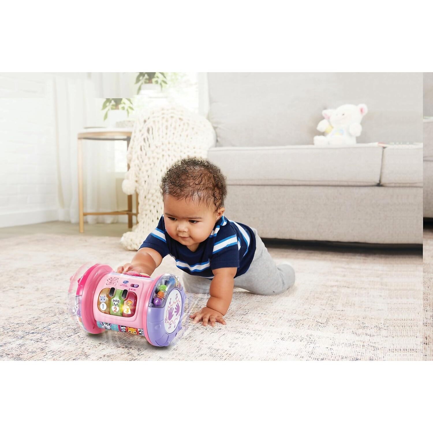 VTech Baby - Explore & Discover Roller - Pink - Image 5