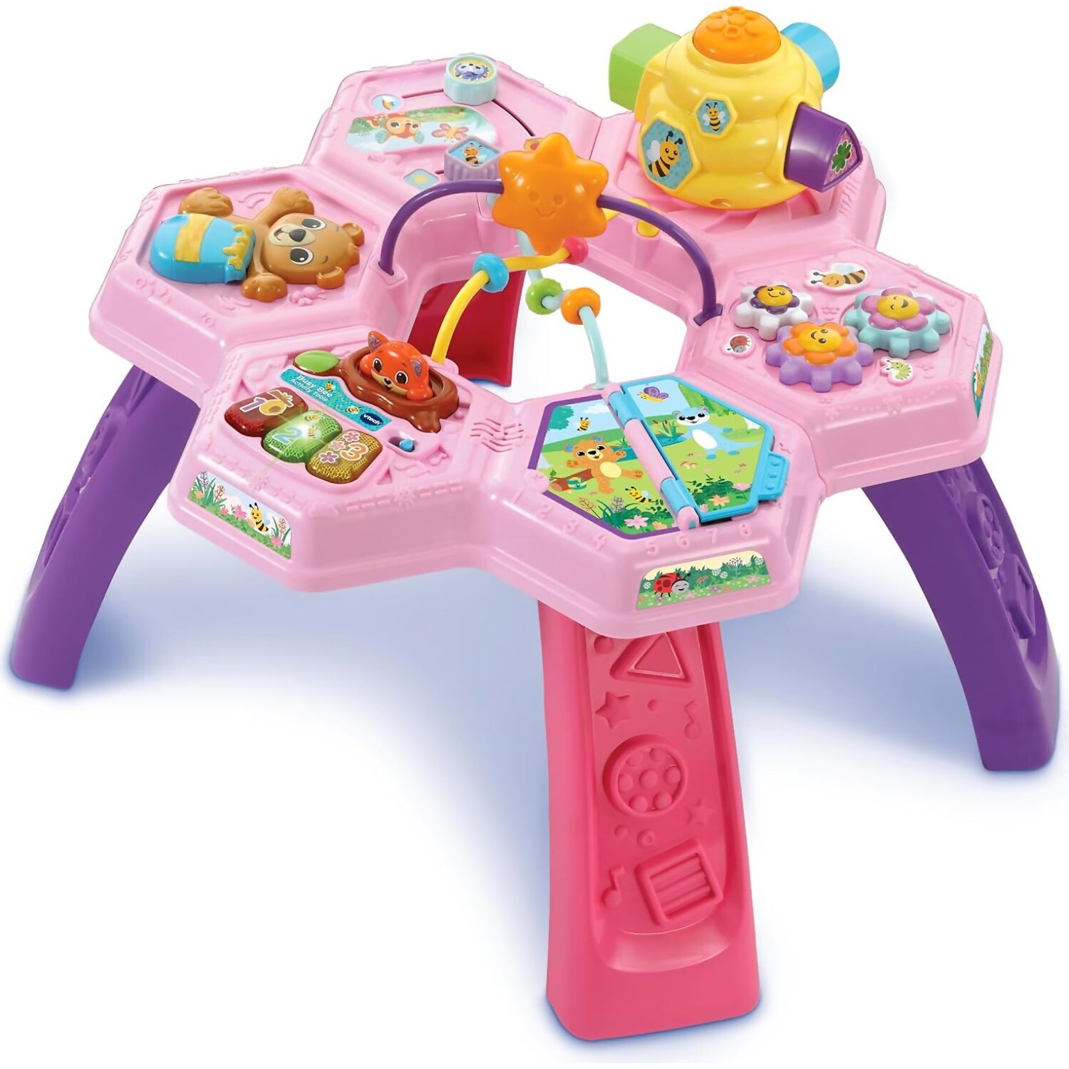 VTech Baby - Busy Bee Activity Table - Pink - Image 2
