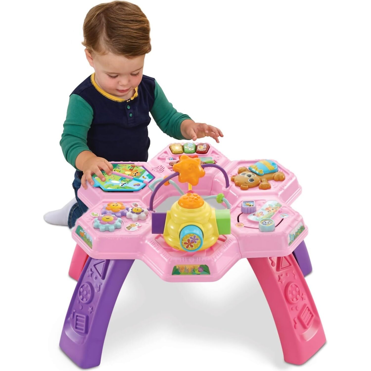 VTech Baby - Busy Bee Activity Table - Pink - Image 3