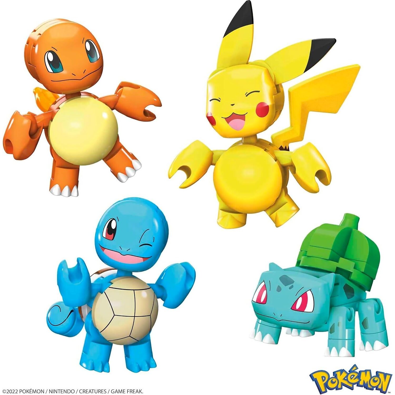 MEGA - Pokemon Building Toy Kit Kanto Region Team With 4 Figures 130 Pieces - Image 5