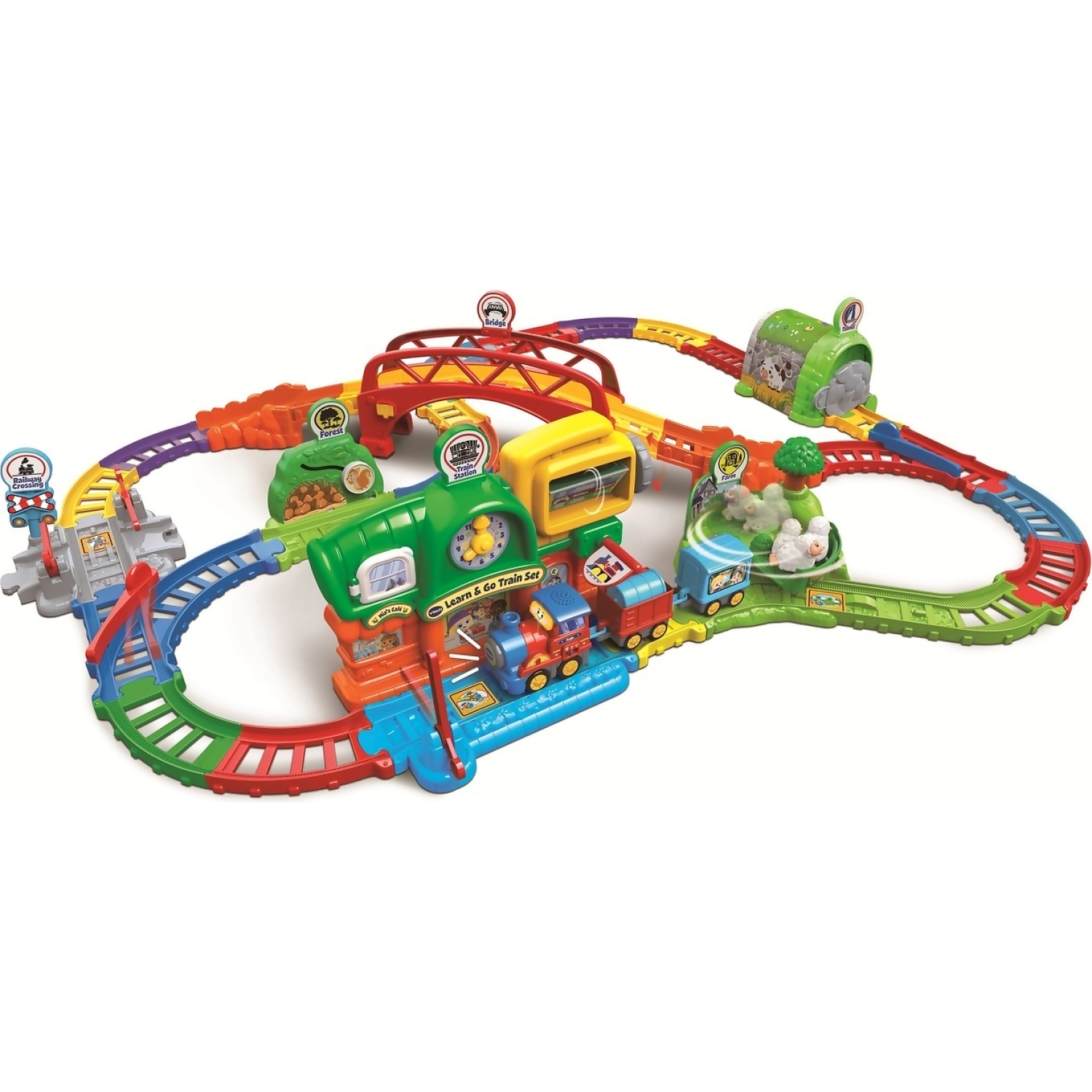 VTech - Toot-Toot Drivers Learn & Go Train Set - Image 2