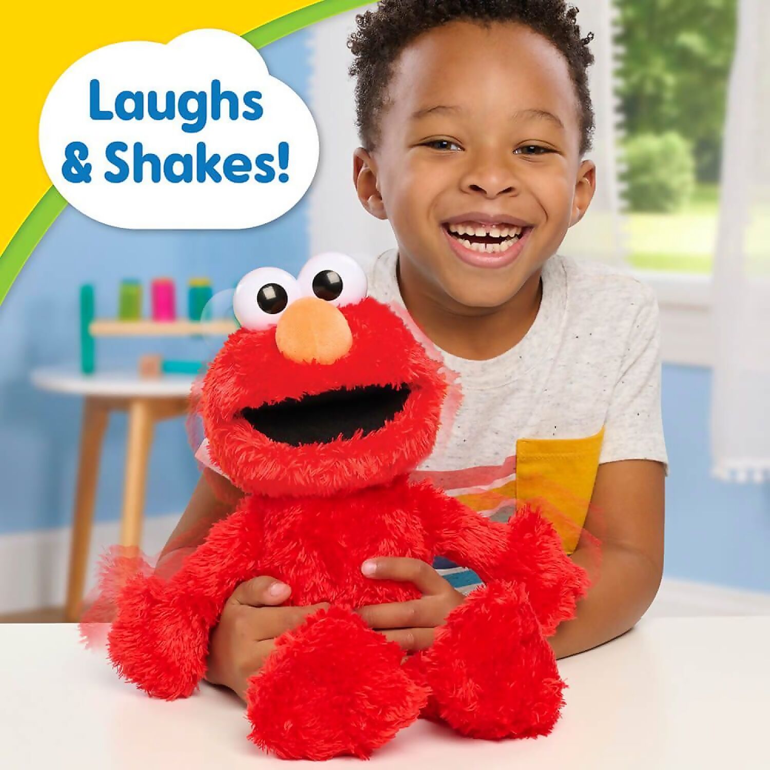 Sesame Street - Animated Tickle Me Elmo Plush - Jasnor - Image 6