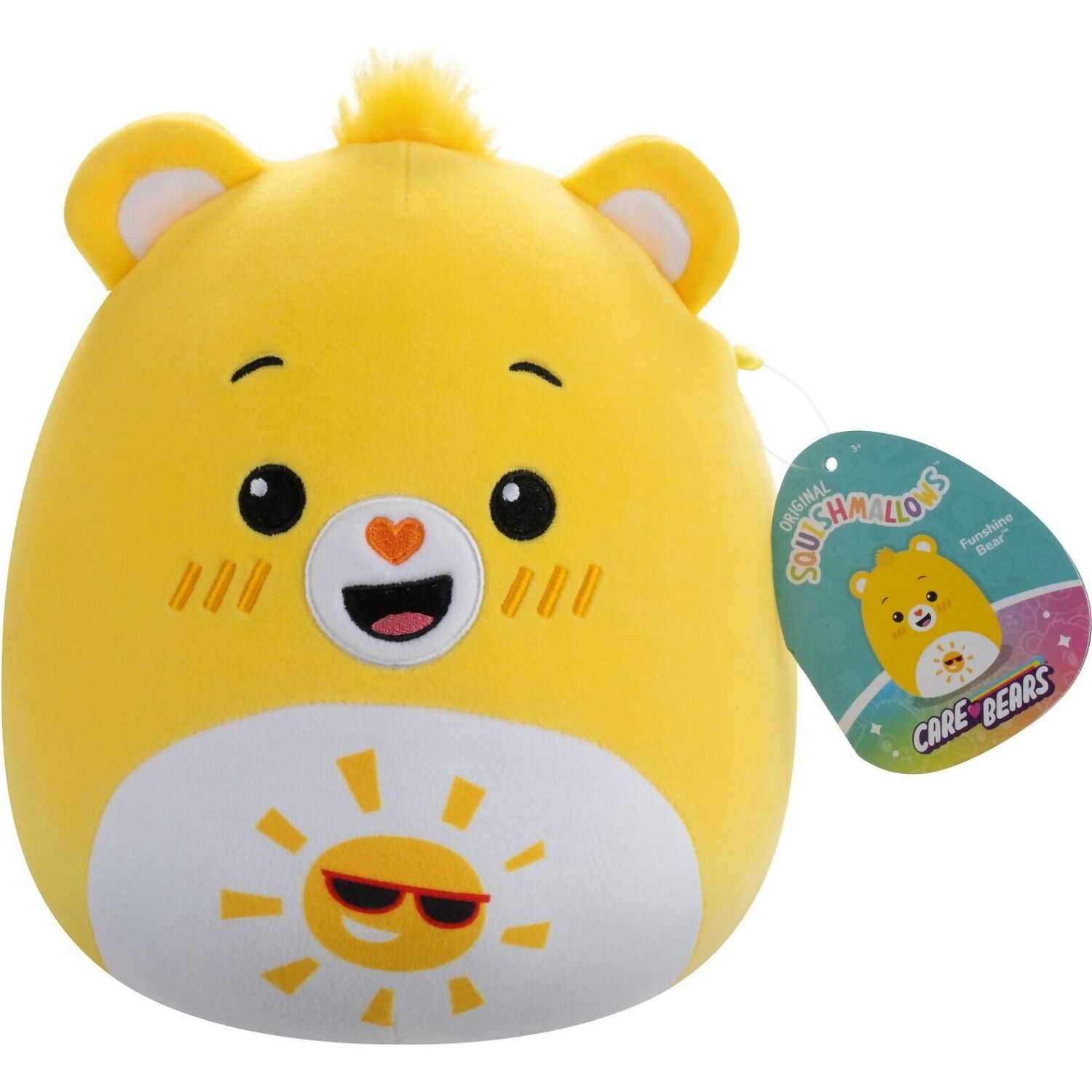 Squishmallows - Care Bears Funshine Bear 8-Inch Plush