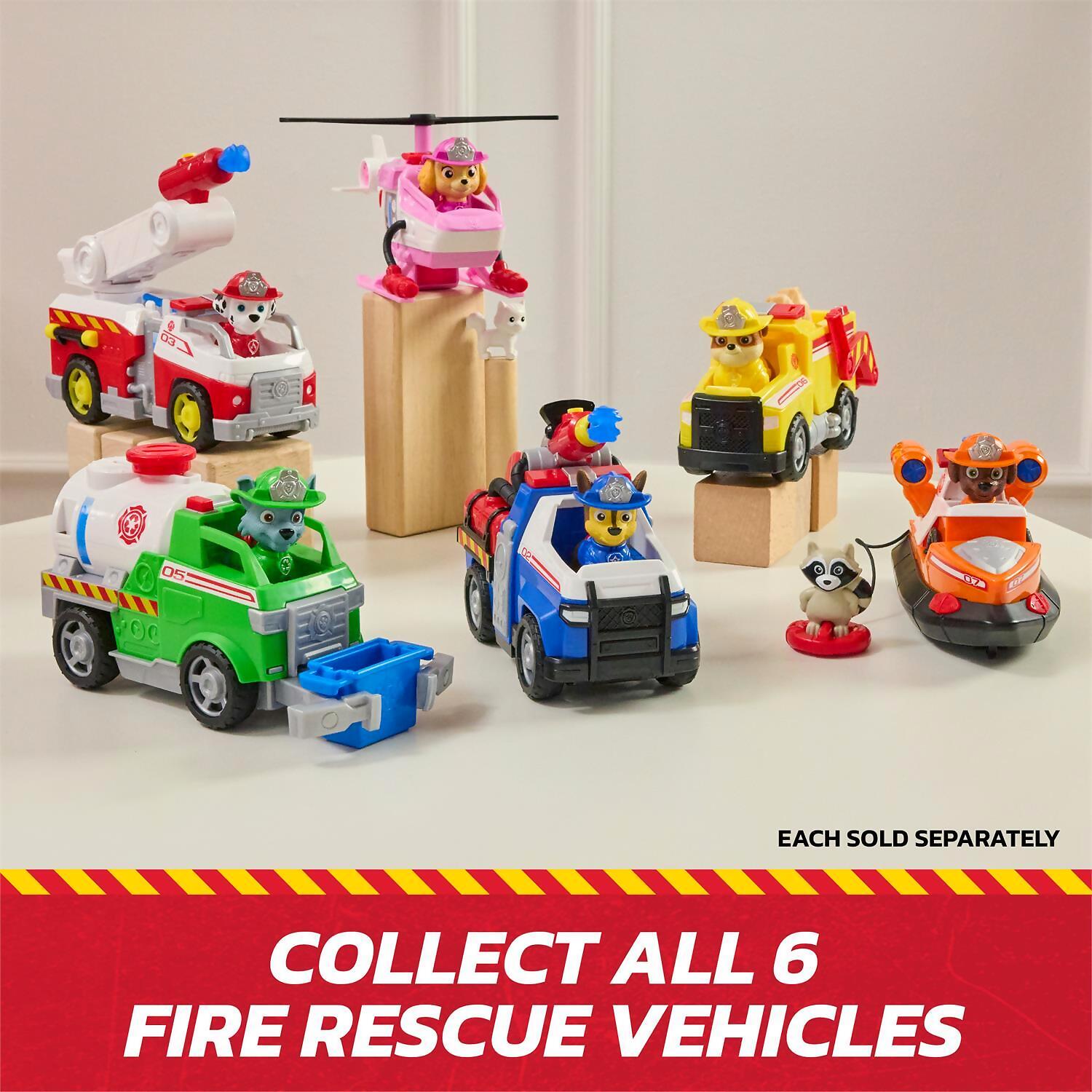 Paw Patrol - Fire Rescue: Rescue Fire Chopper with Skye Figure - Spin Master - Image 5