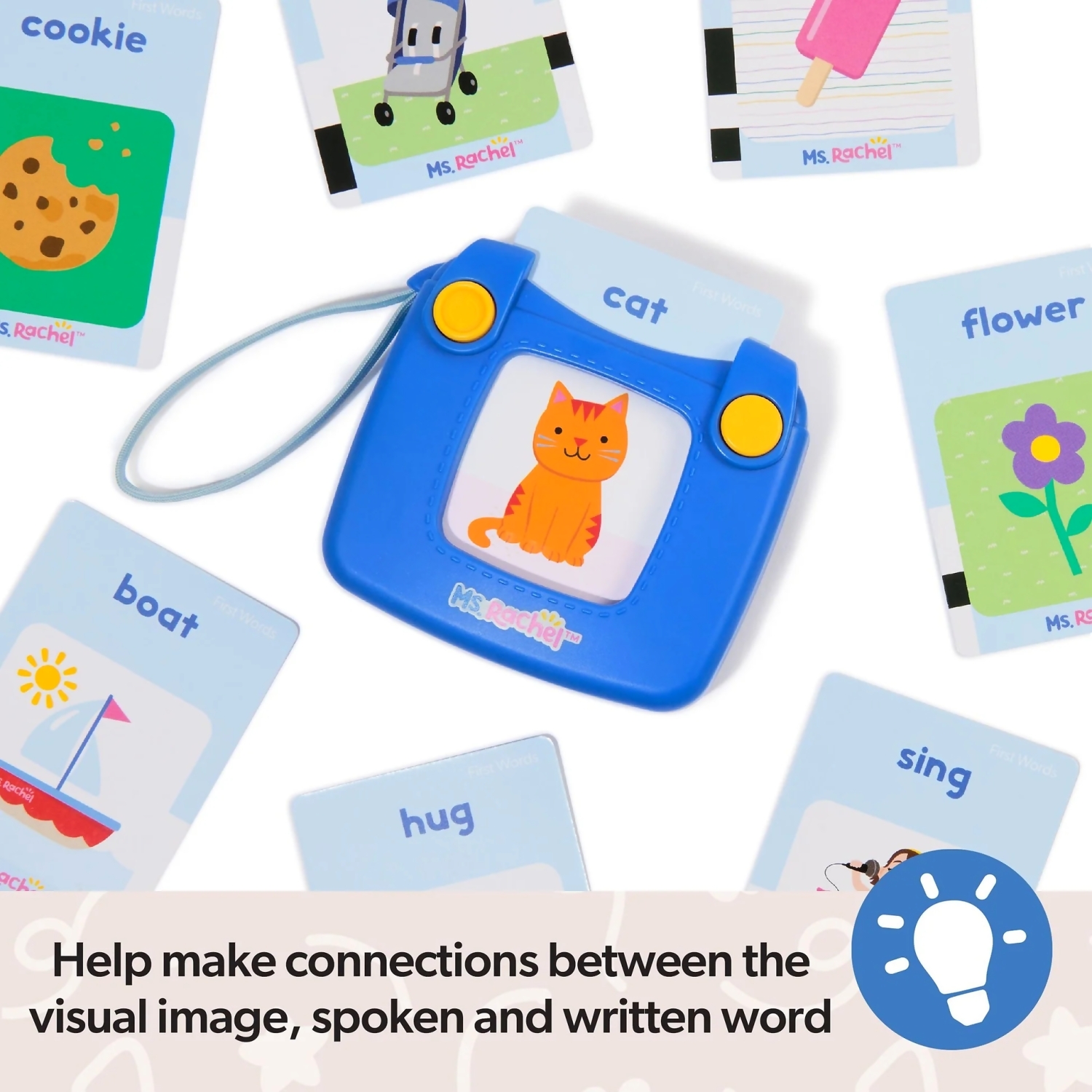 Ms. Rachel - First Words Talking Flash Cards - Spin Master - Image 7