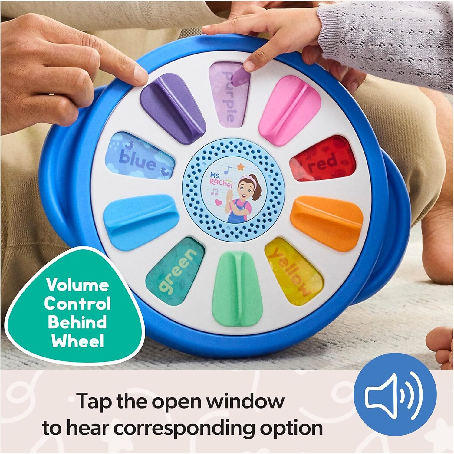 Ms. Rachel - Spin & Sing Along Learning Wheel - Spin Master - Image 5