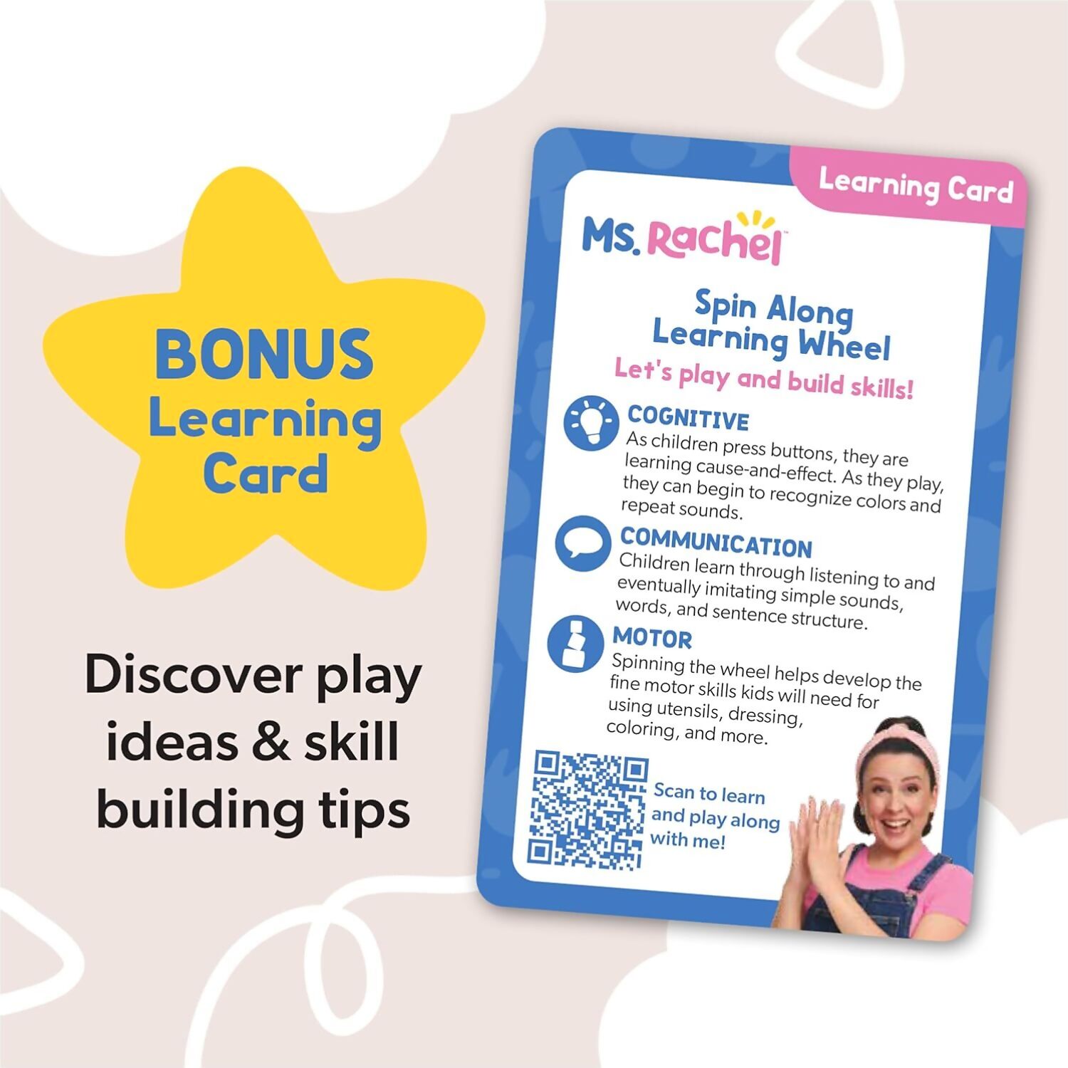 Ms. Rachel - Spin & Sing Along Learning Wheel - Spin Master - Image 10