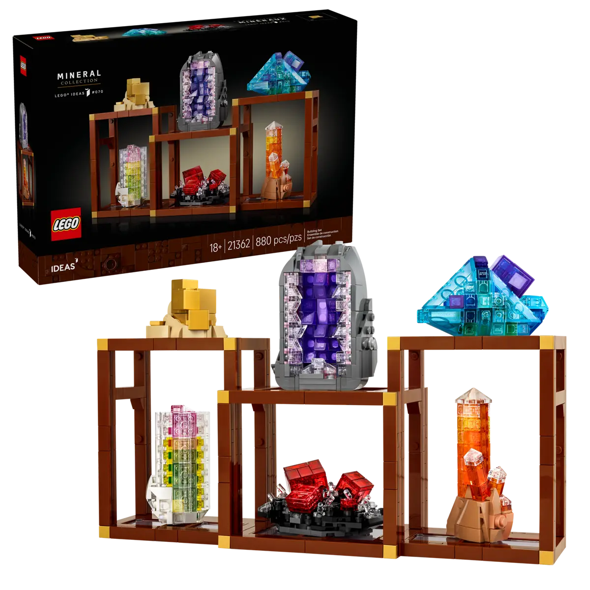 LEGO 21362 Mineral Collection - IDEAS