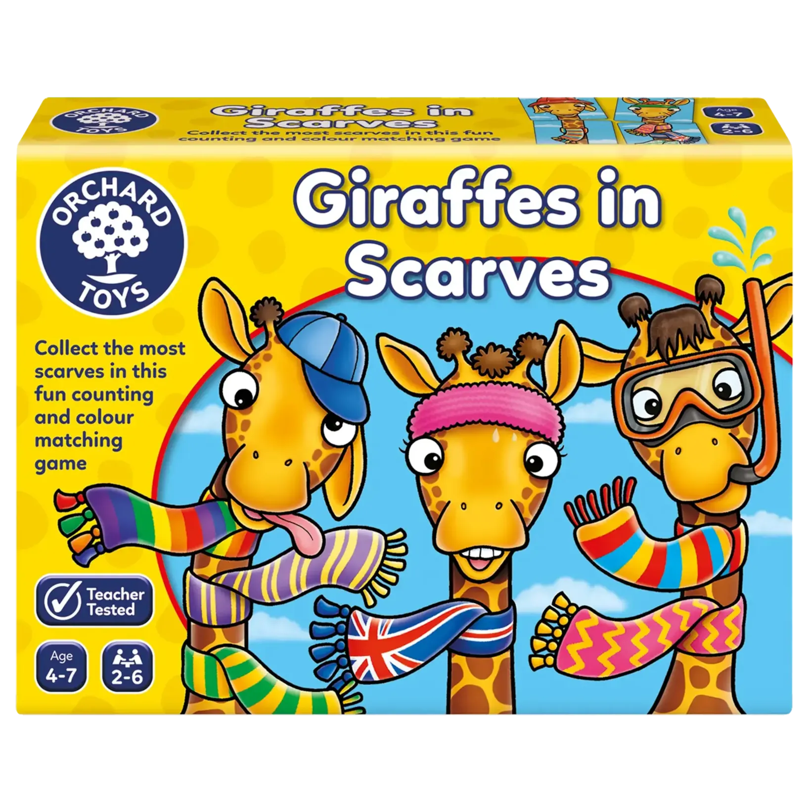 Orchard Toys - Giraffes in Scarves Game