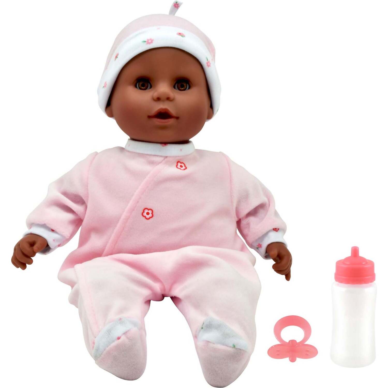 DollsWorld - Poppet 38cm Deluxe Soft Bean Bodied Doll with Brown Eyes - Image 2