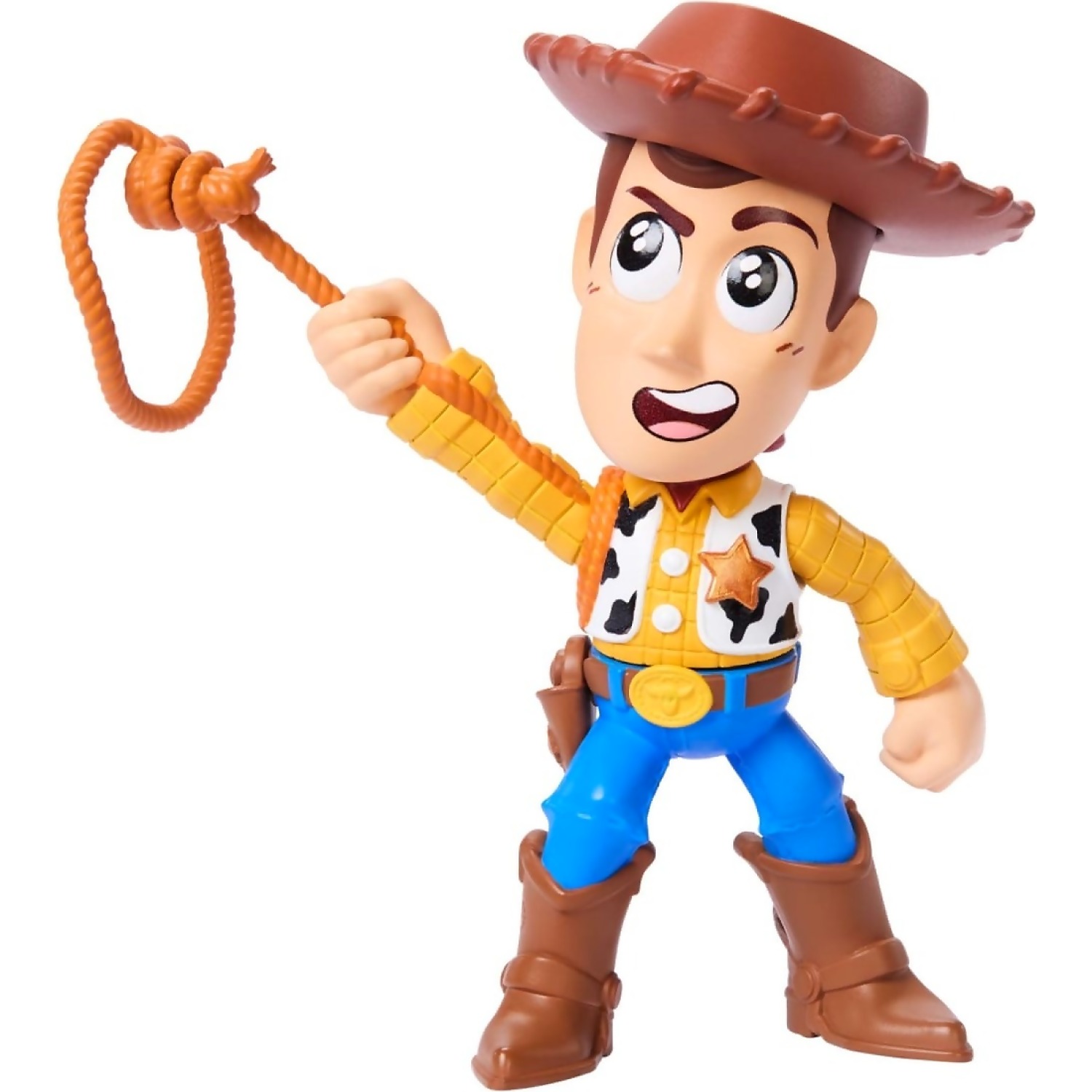 Disney Pixar - Toy Story Click Figs Sheriff Woody Pop Up Action Move 3.5-inch Figure - Mattel - Image 3