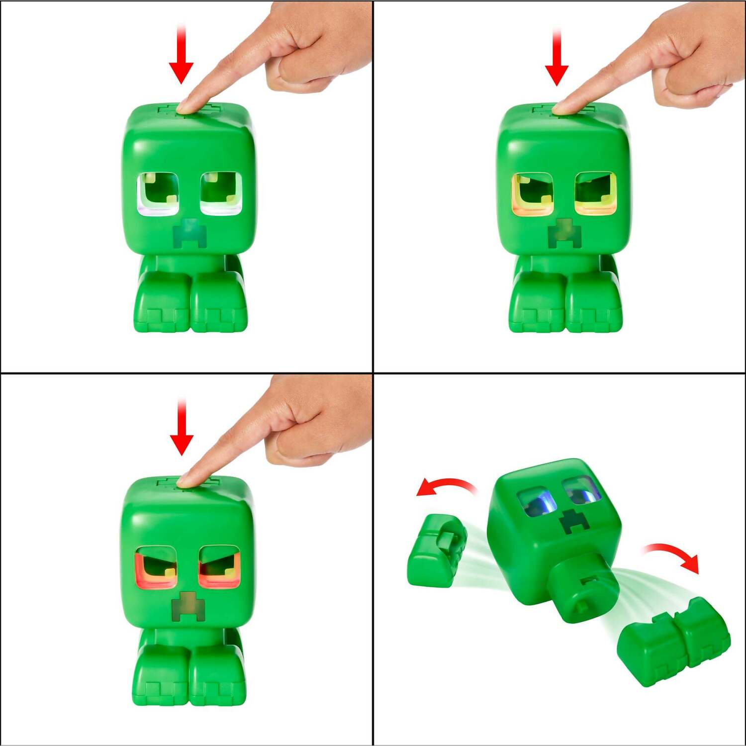 Minecraft - My Pet Creeper Interactive Action Figure - Mattel - Image 2