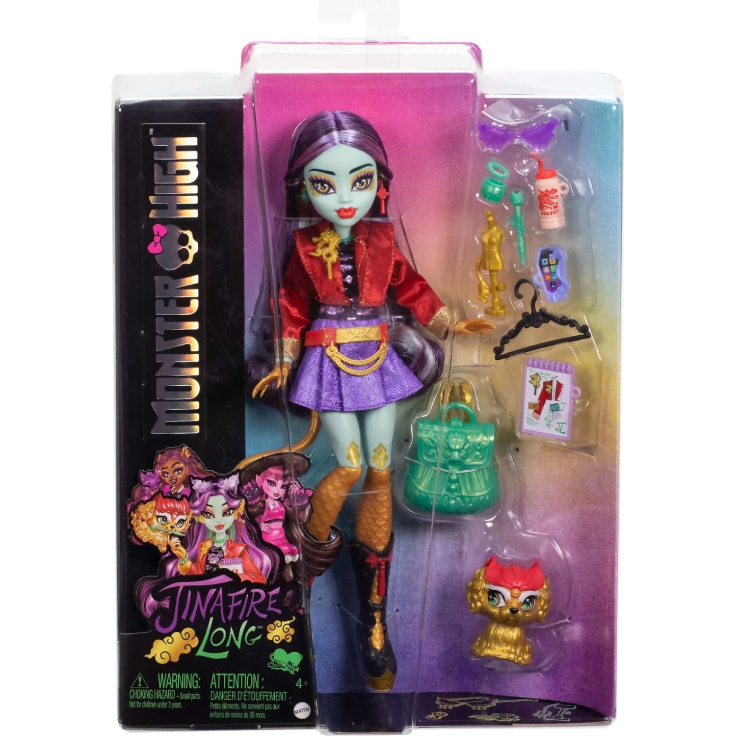 Monster High - Jinafire Long Fashion Doll & Accessories - Mattel - Image 2