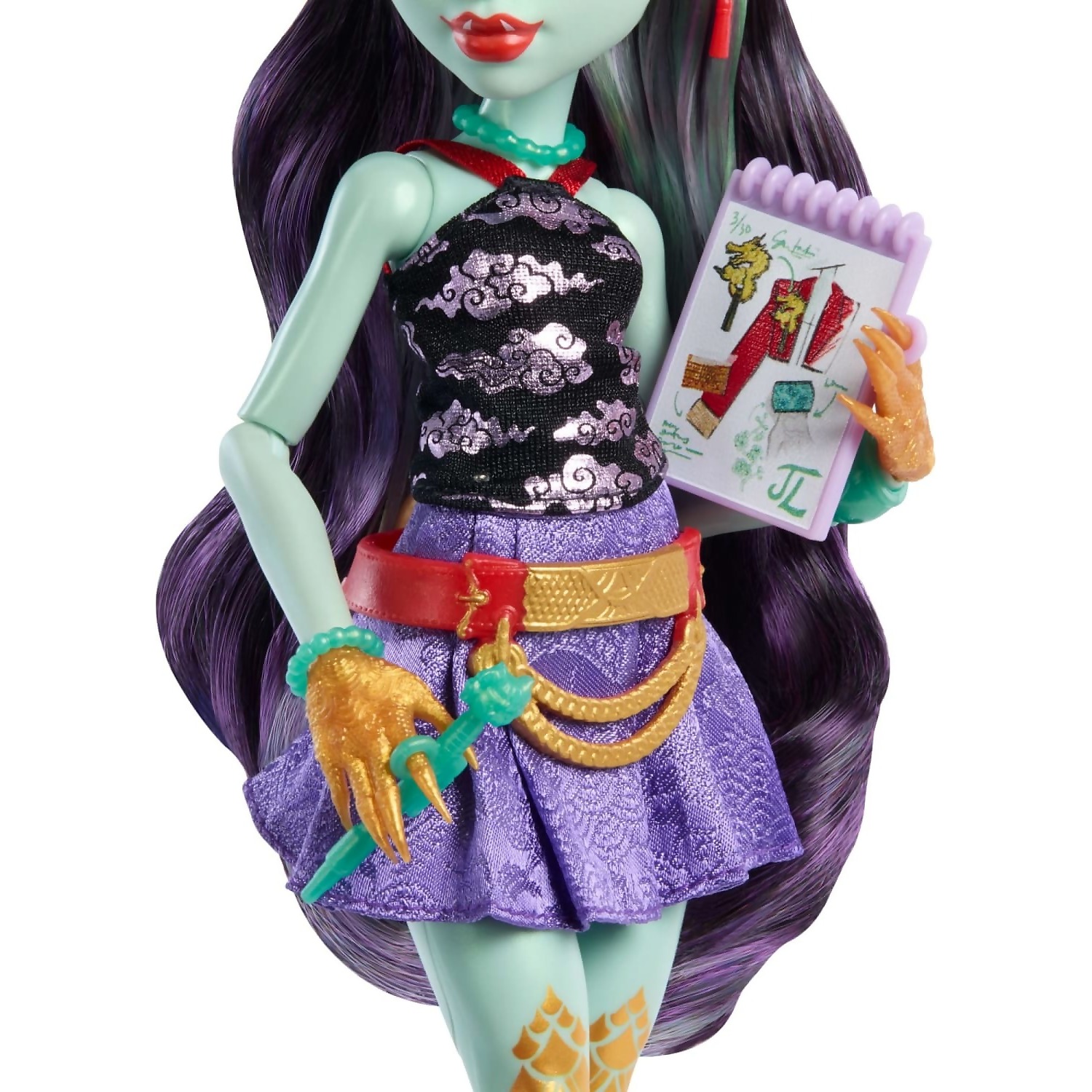 Monster High - Jinafire Long Fashion Doll & Accessories - Mattel - Image 6