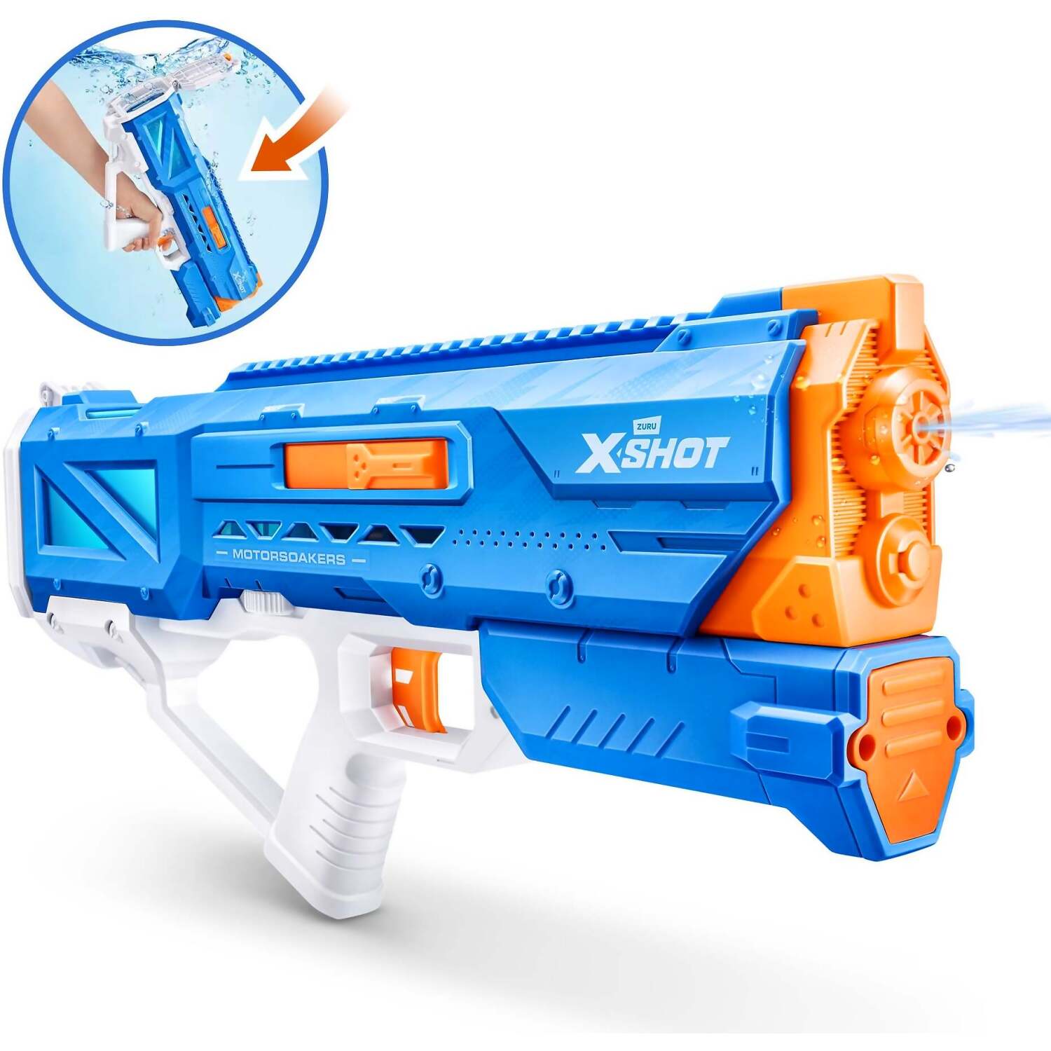 Zuru - X-Shot Motorized Fast Fill Motor Soaker - Hydra Pulse - Image 6