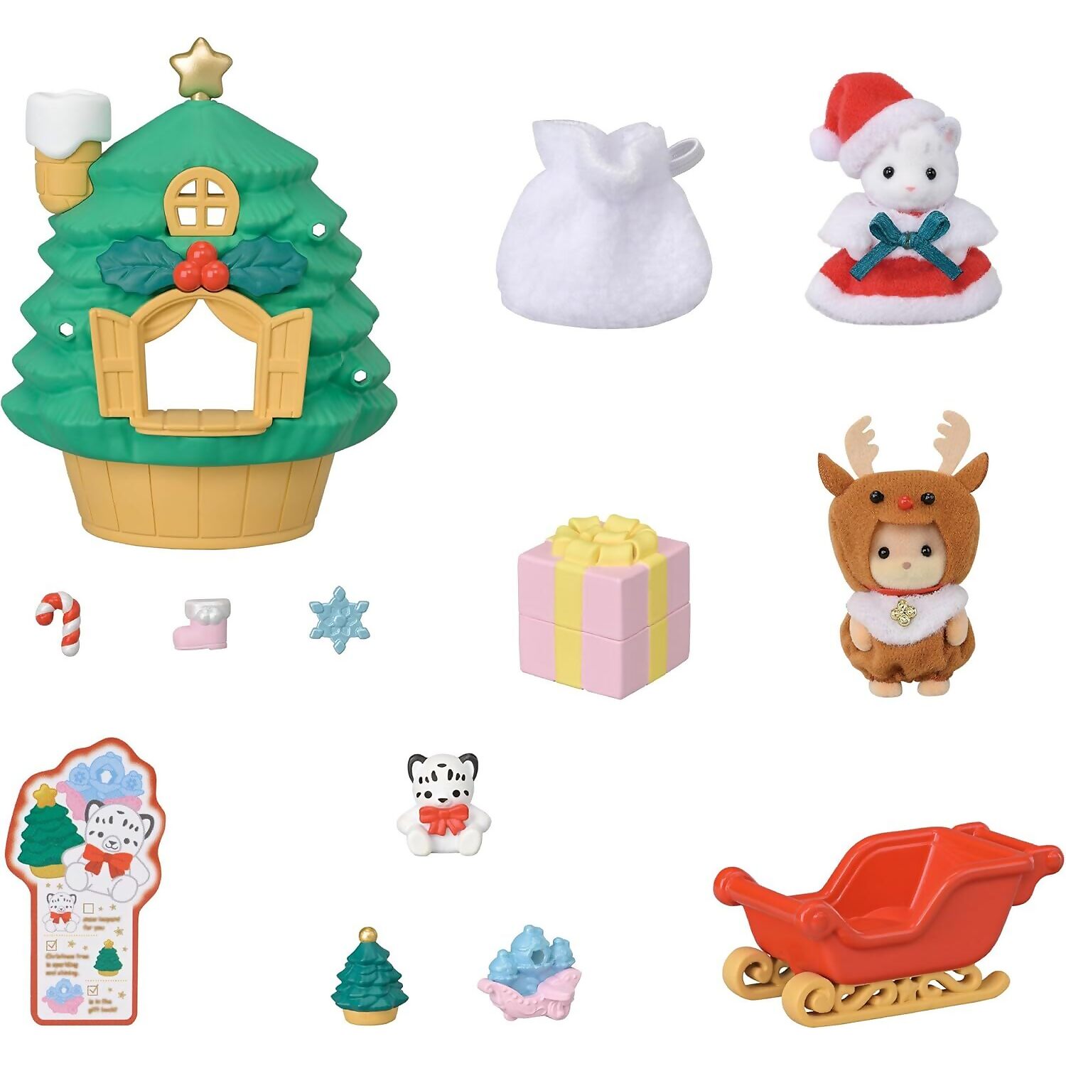 Sylvanian Families - Baby Santa's Christmas Tree House - Image 3