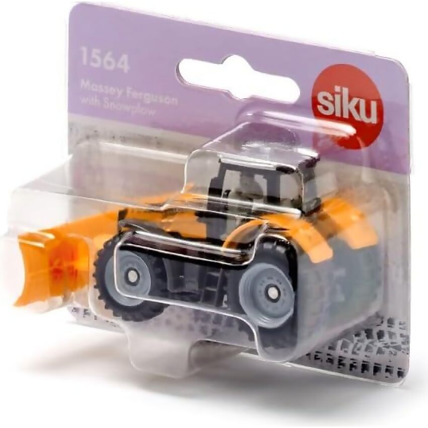 Siku - Massey Ferguson with Snowplow - Image 2