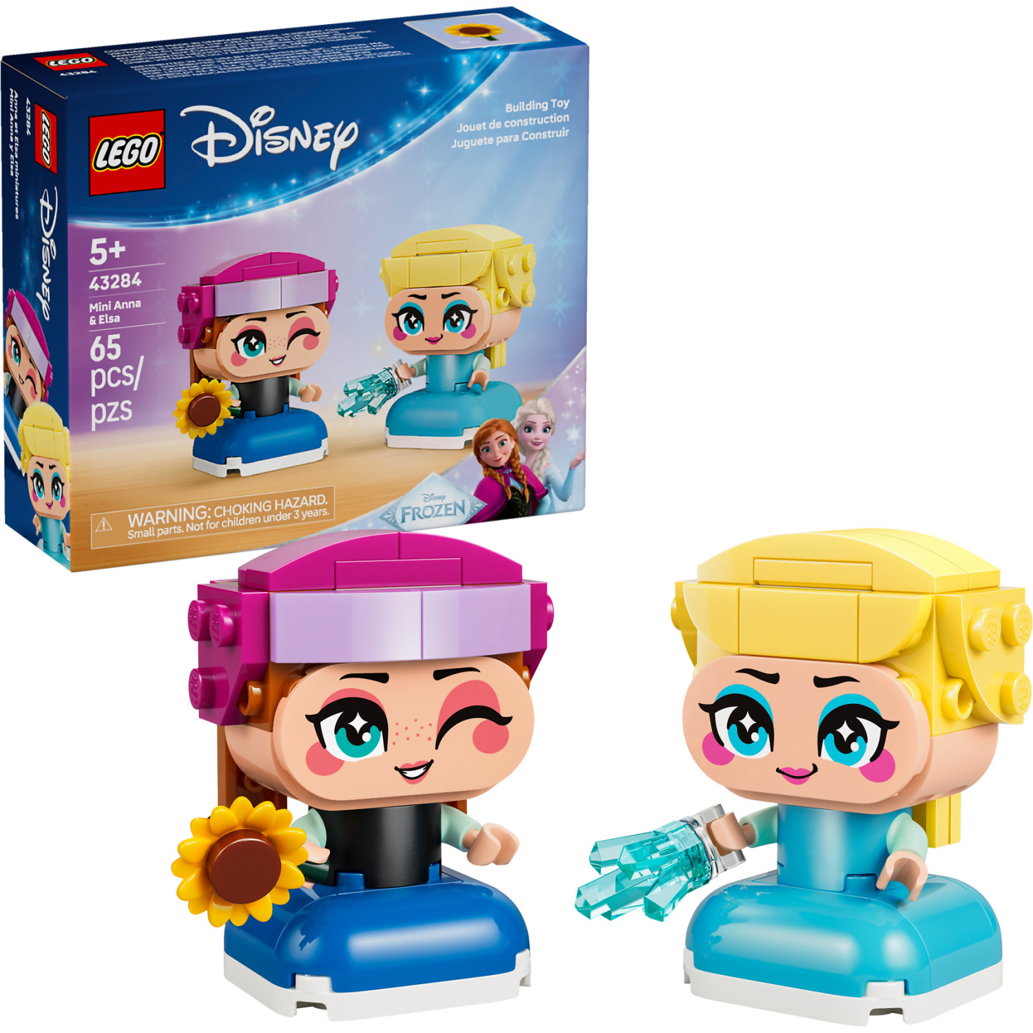 LEGO 43284 Mini Anna & Elsa - Disney