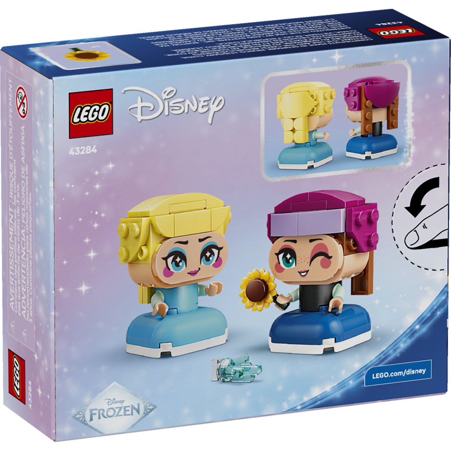 LEGO 43284 Mini Anna & Elsa - Disney - Image 10