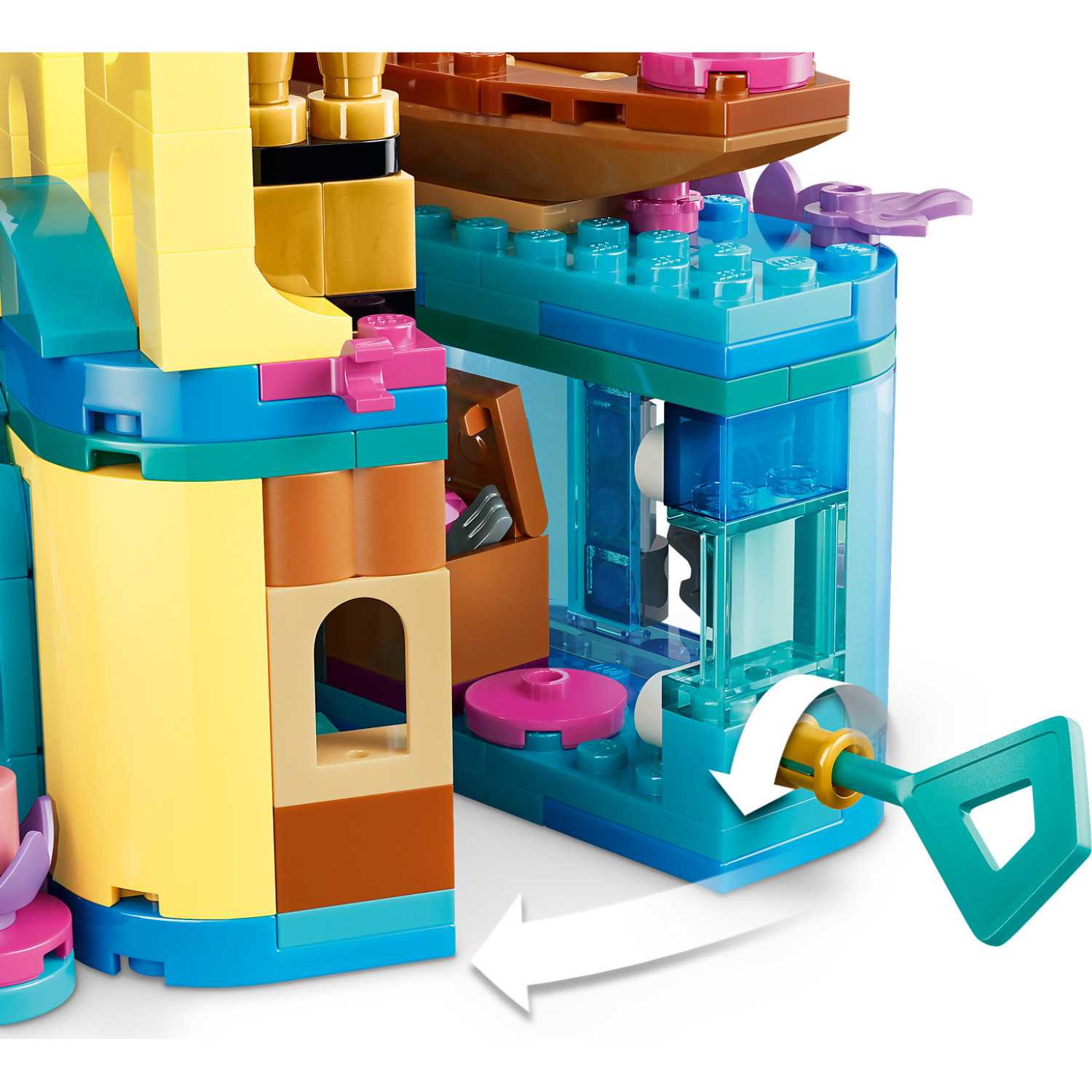 LEGO 43285 Ariel's Magical Mini Palace - Disney - Image 4