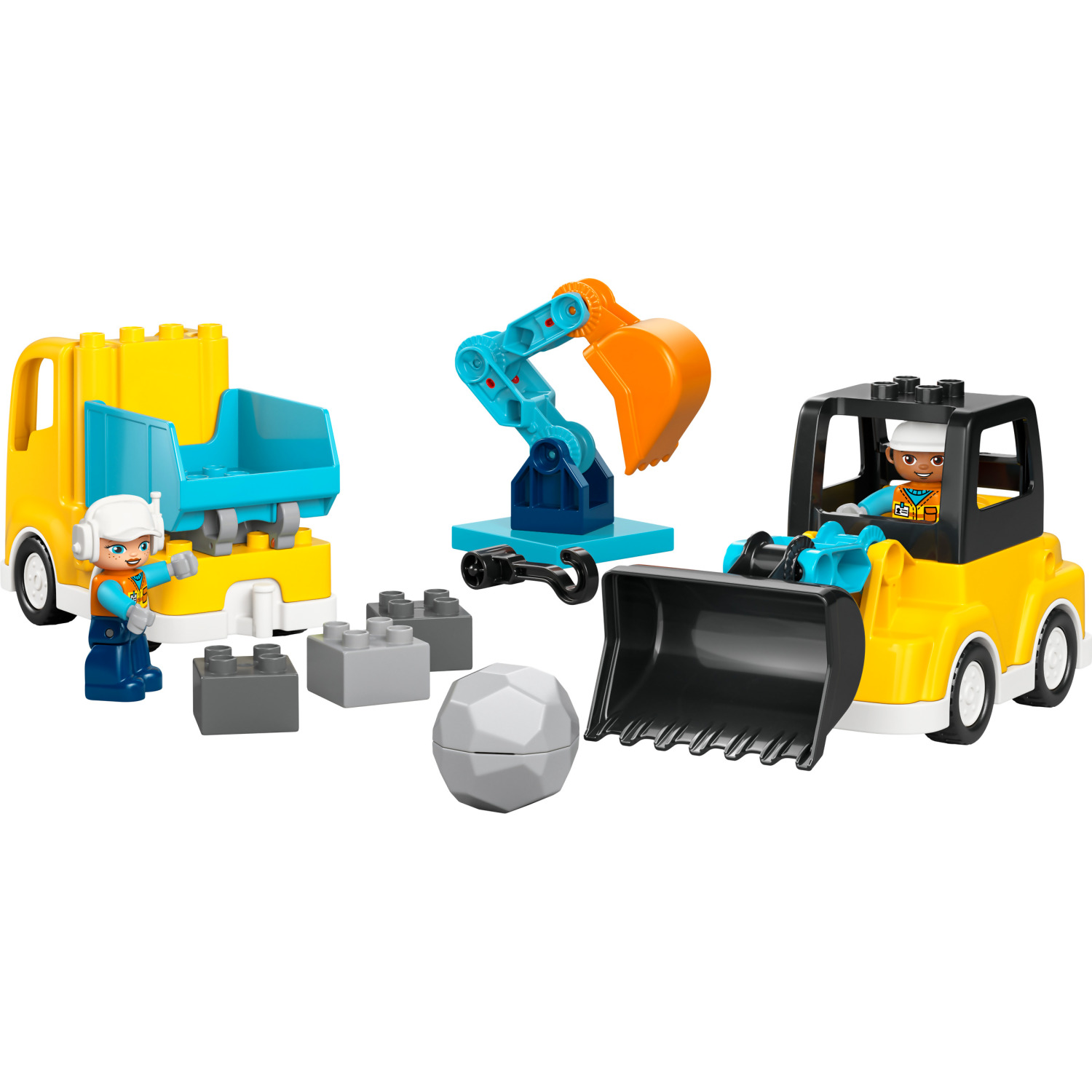 LEGO 10475 3 in 1 Construction Vehicles - Duplo - Image 2