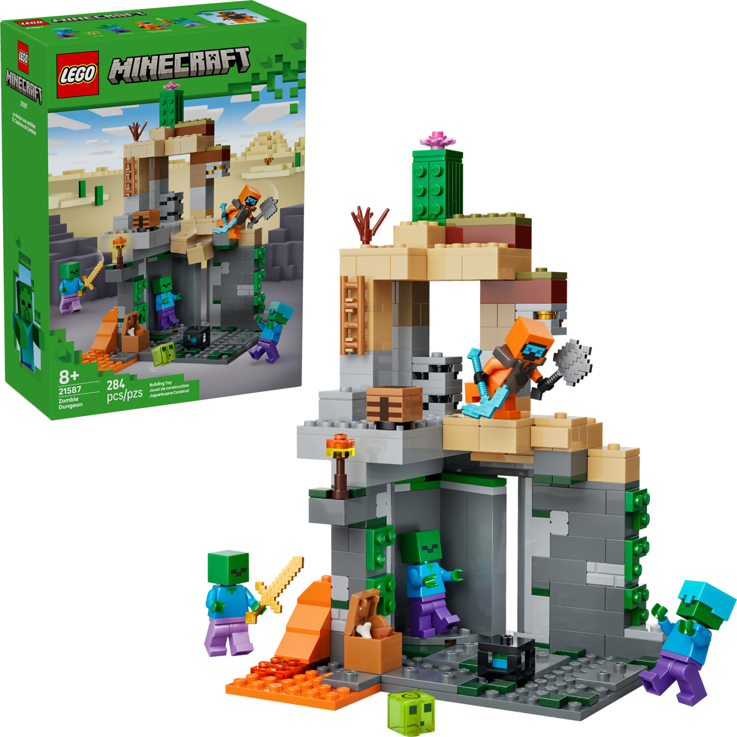 LEGO 21587 Zombie Dungeon - Minecraft
