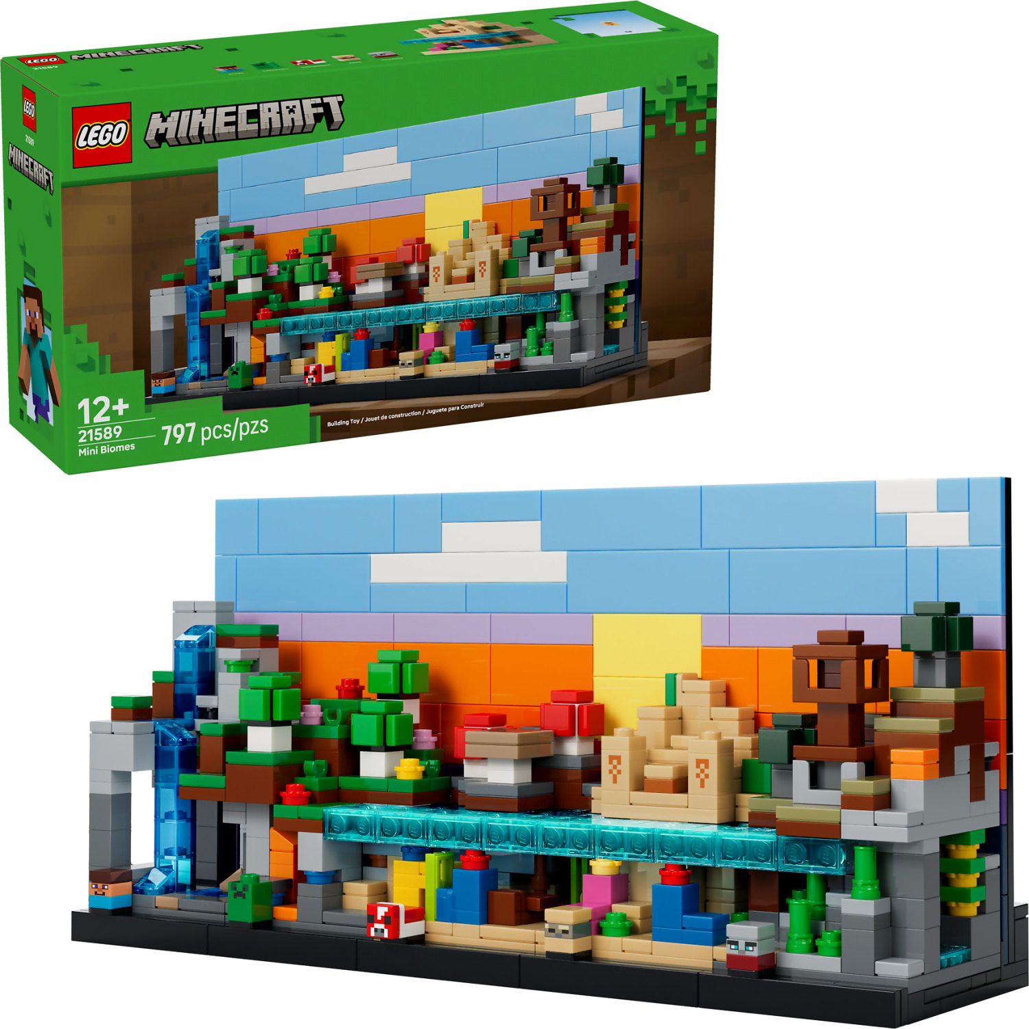 LEGO 21589 Mini Biomes - Minecraft