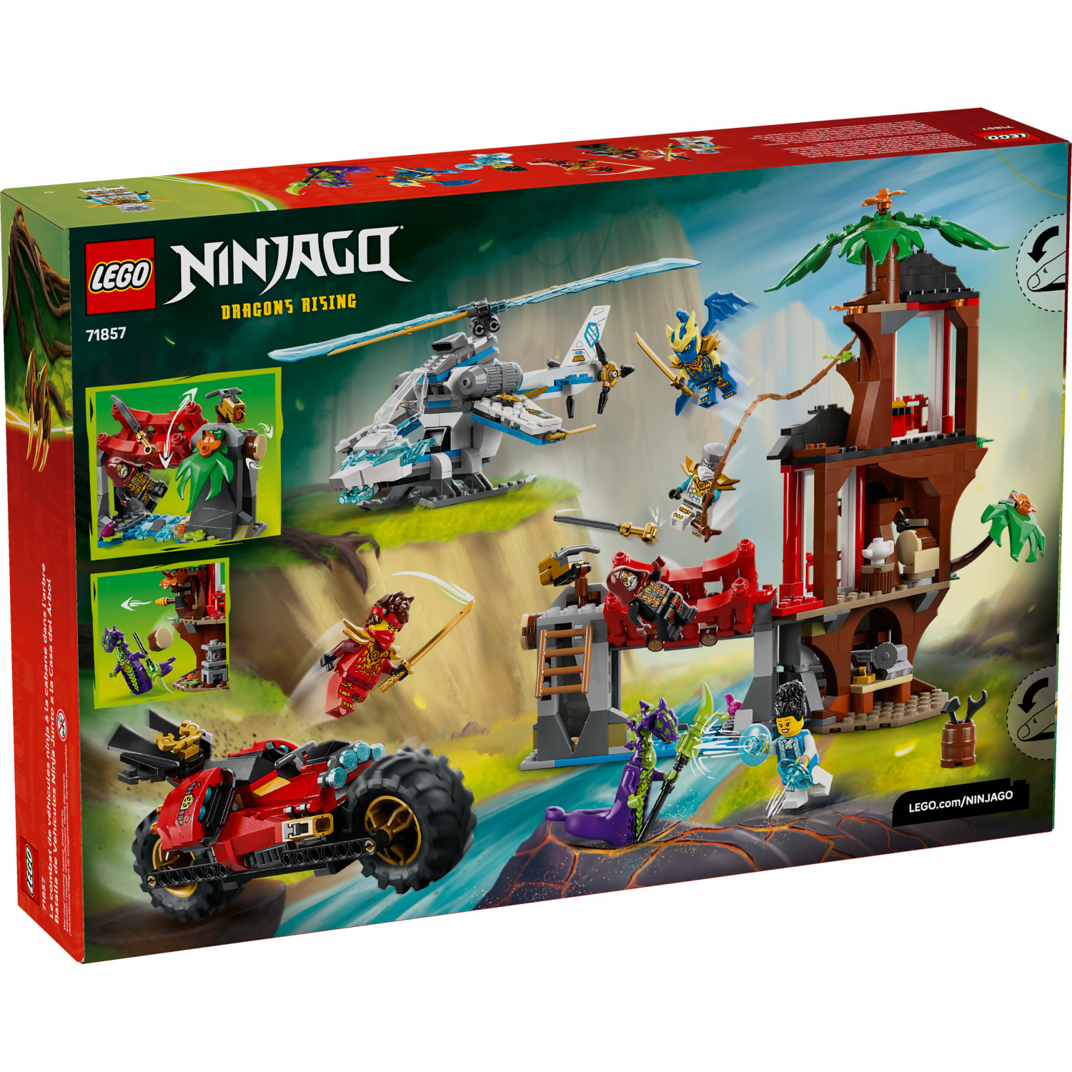 LEGO 71857 Ninja Vehicle Tree House Battle - Ninjago - Image 11