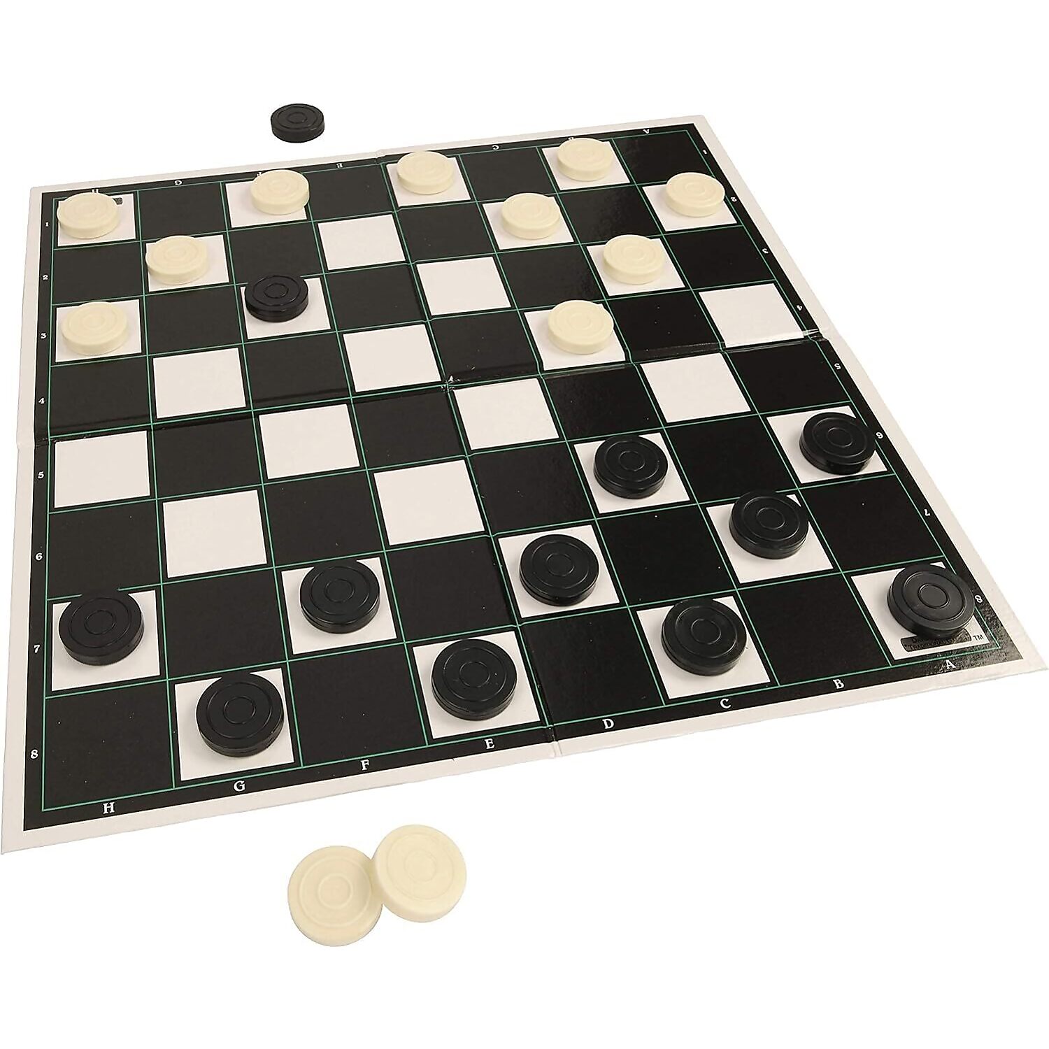 HTI - Draughts Board Game Family Game - Image 2