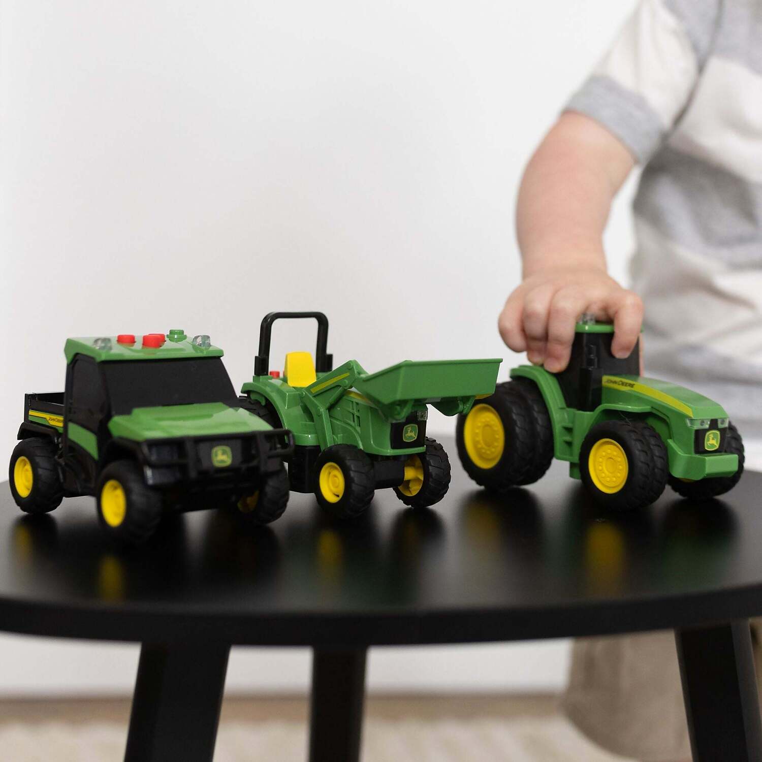 John Deere - Kids - Mini Farm Vehicles 3pk with Lights & Sounds! - Image 8