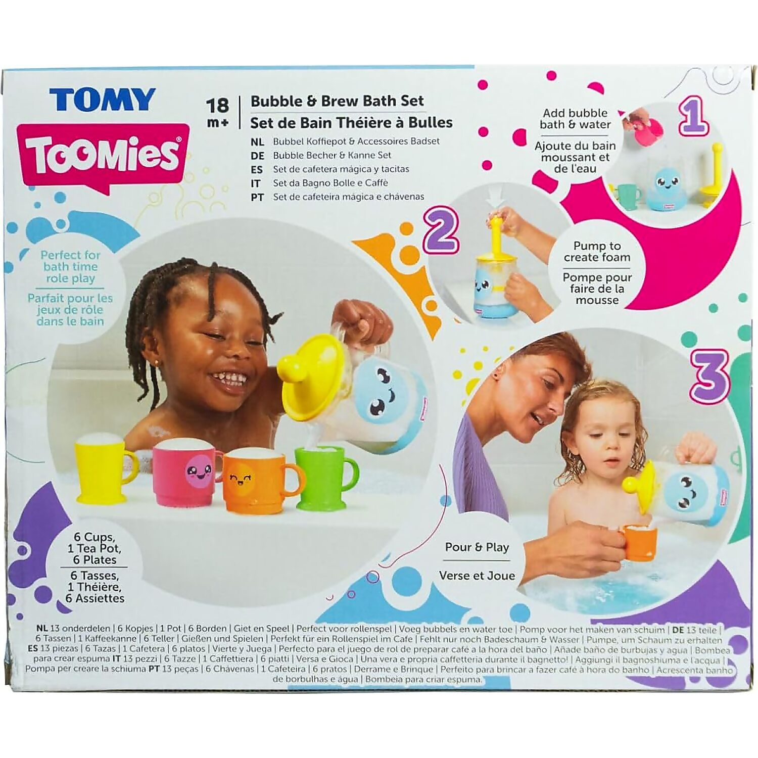 TOMY - Toomies - Bubble & Brew Tea Set - Image 4