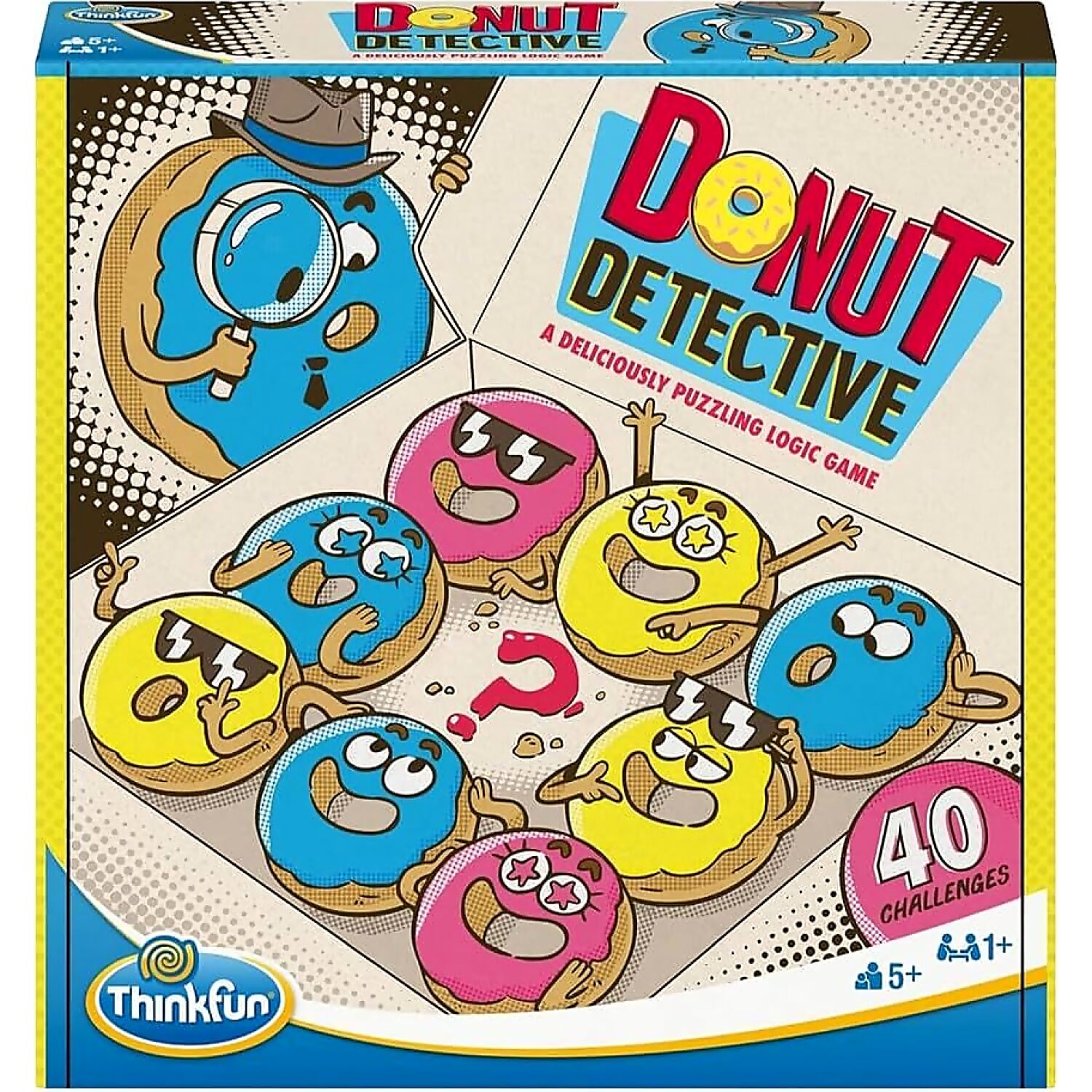 ThinkFun - Donut Detective Logic Game
