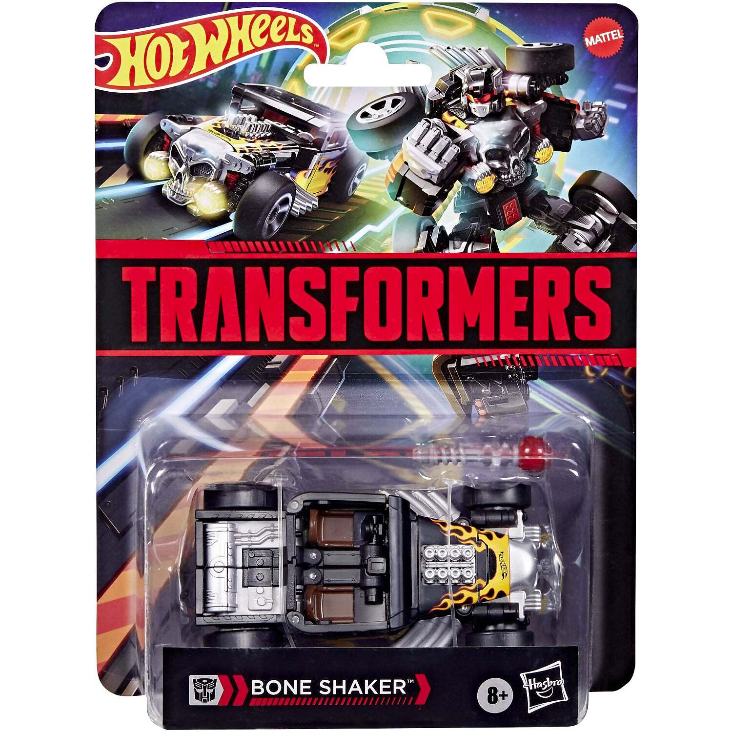 Transformers - Generations Collab Hot Wheels Bone Shaker - Hasbro