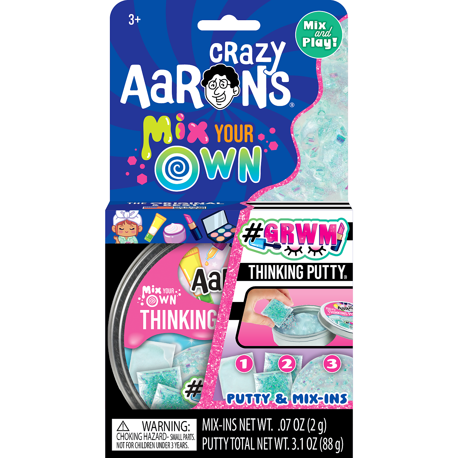 Crazy Aaron's - GRWM Mix Your Own Thinking Putty