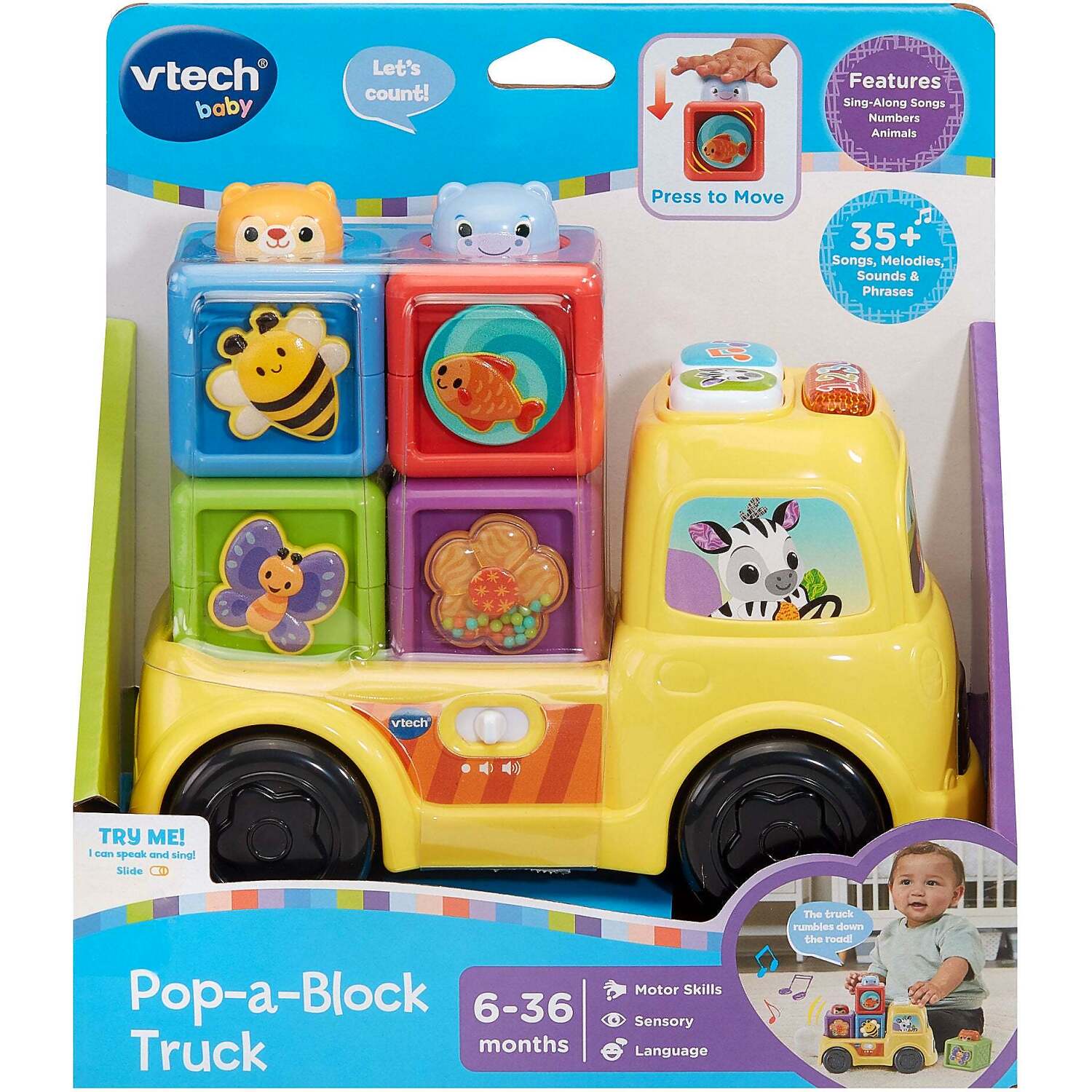 VTech - Pop-a-Block Truck