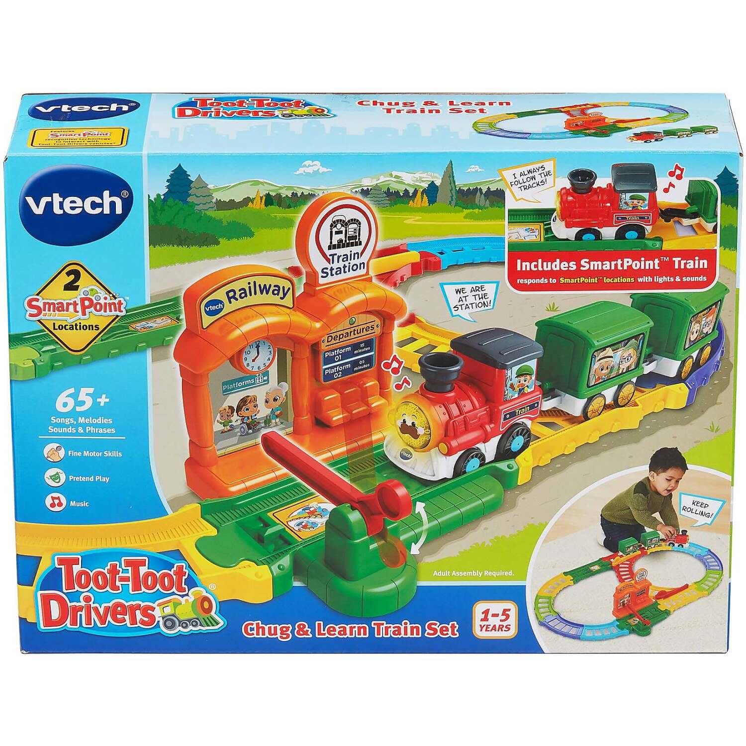 VTech - Toot-Toot Drivers Chug & Learn Train Set