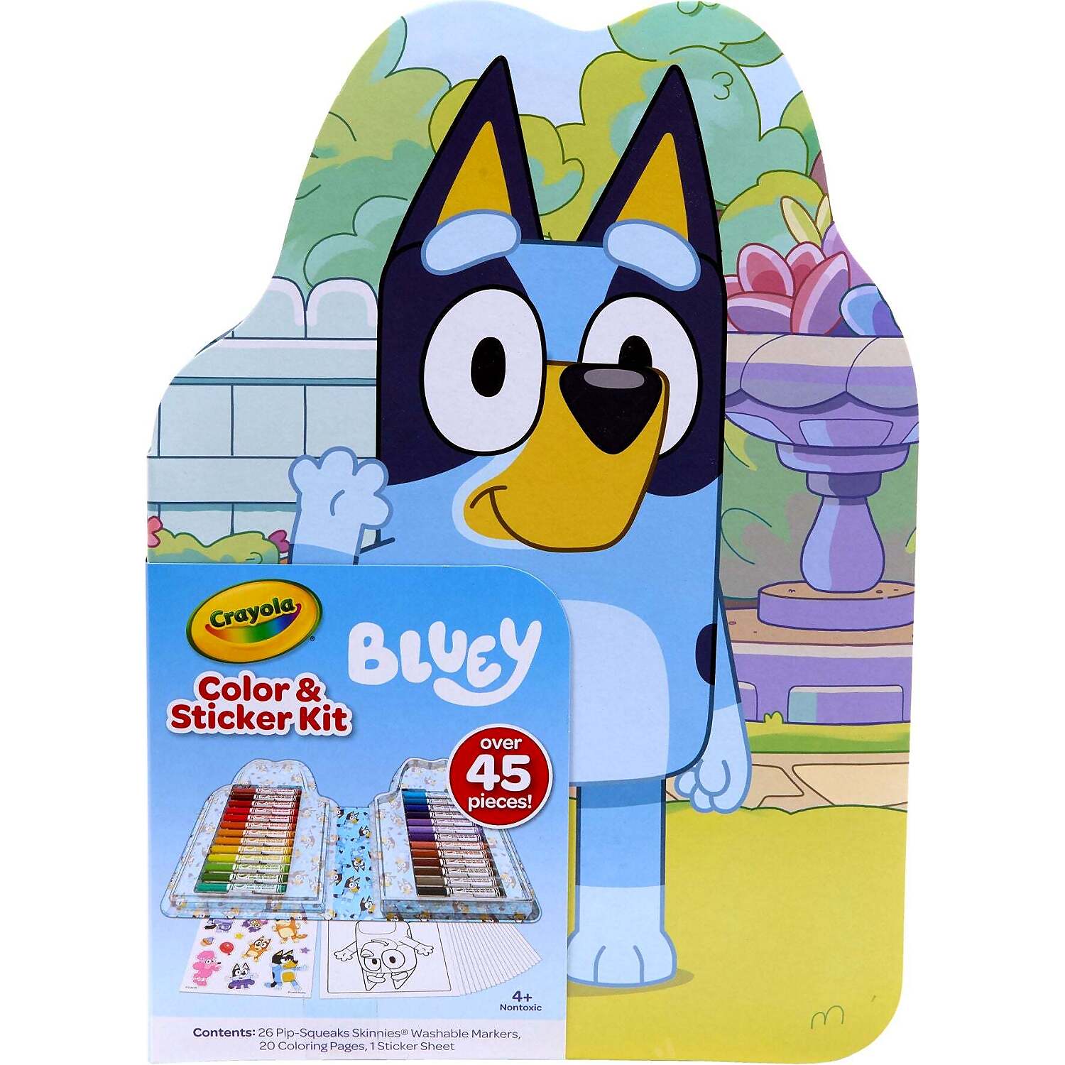 Crayola - Bluey Colour & Sticker Activity Set