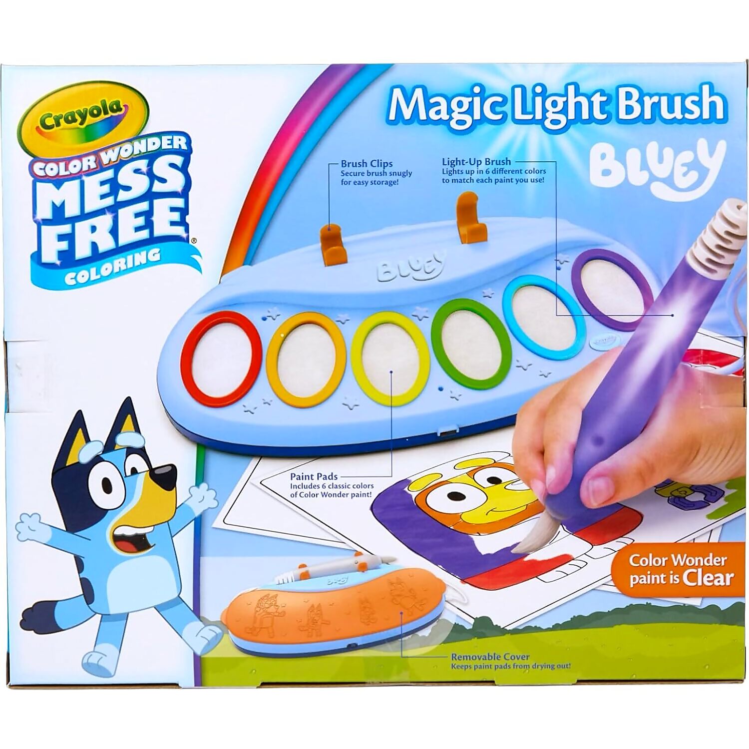 Crayola - Bluey Color Wonder Magic Light Brush - Image 3