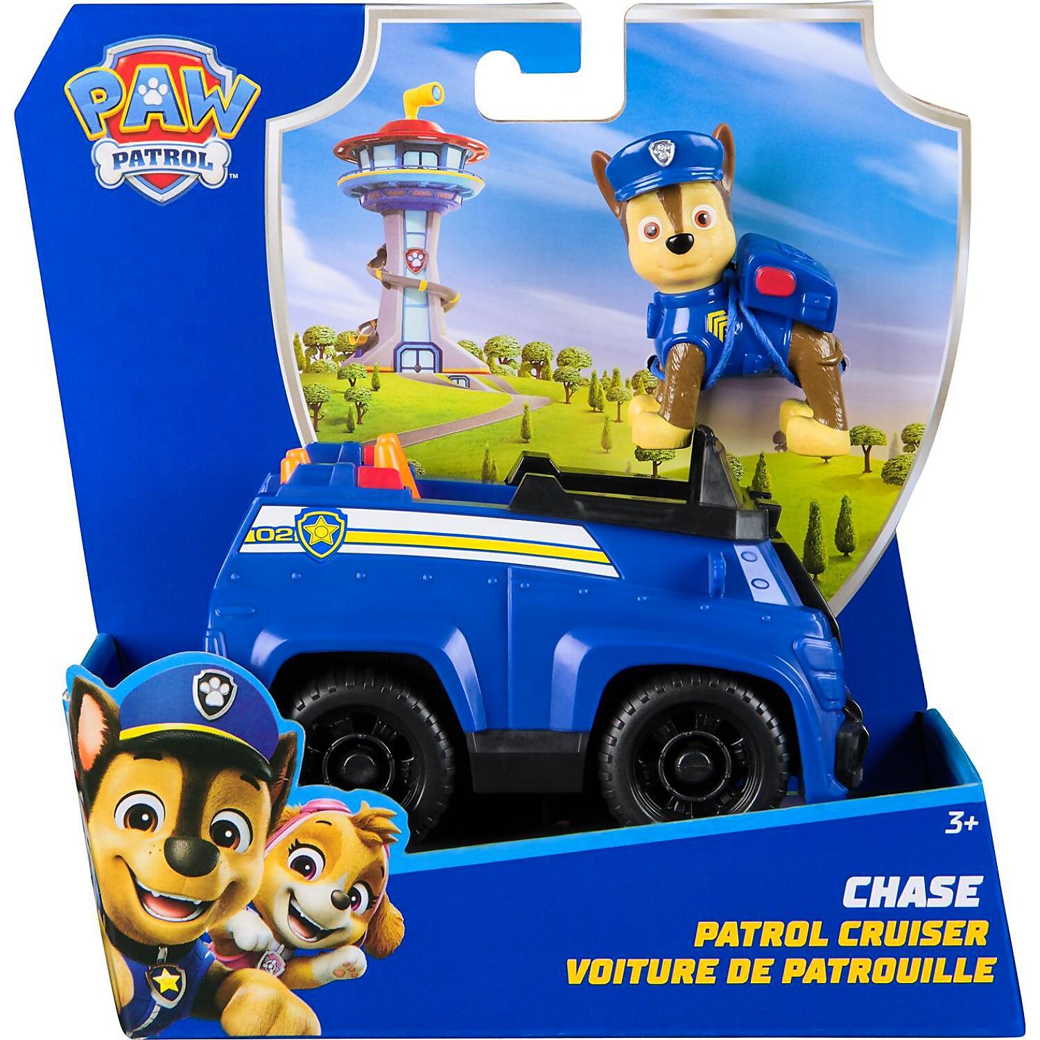 Paw Patrol - Chase Patrol Cruiser Rescue Vehicle - Spin Master